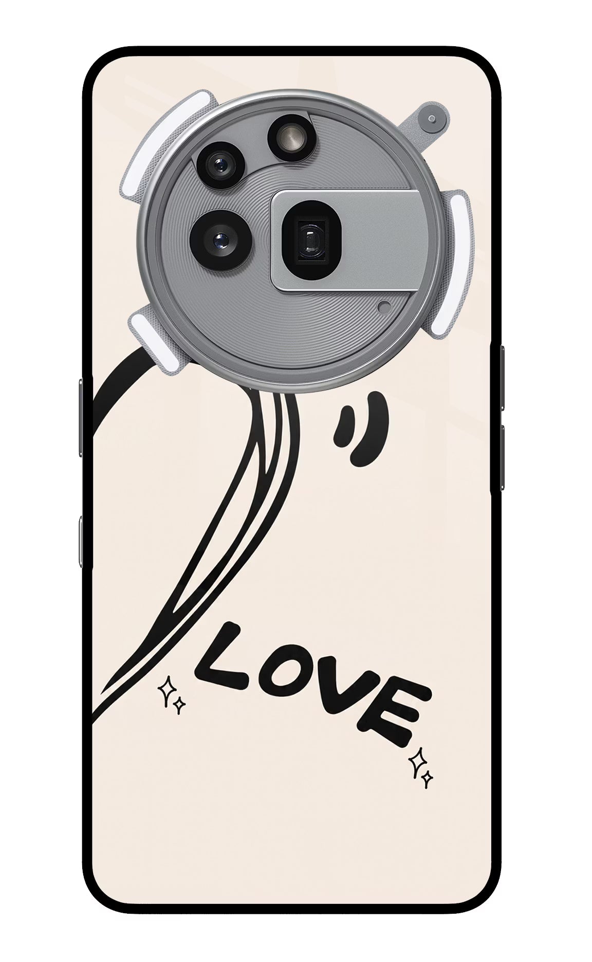 Soul Line Nothing Phone 3a Pro Glass Case - Soul Line Nothing Phone 3a Pro Glass Case Soul Line Nothing Phone 3a Pro Glass Case