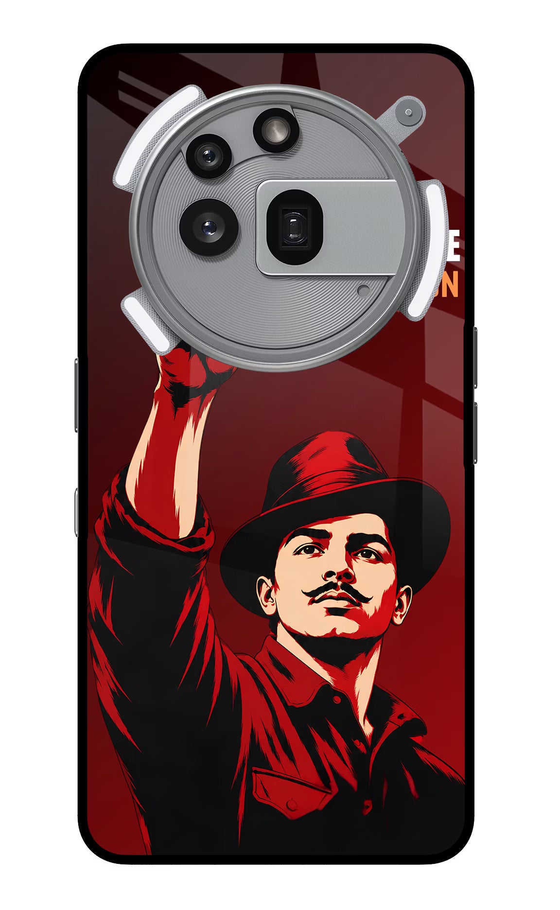 Bhagat Singh Revolution Nothing Phone 3a Pro Glass Case - Bhagat Singh Revolution Nothing Phone 3a Pro Glass Case Bhagat Singh Revolution Nothing Phone 3a Pro Glass Case