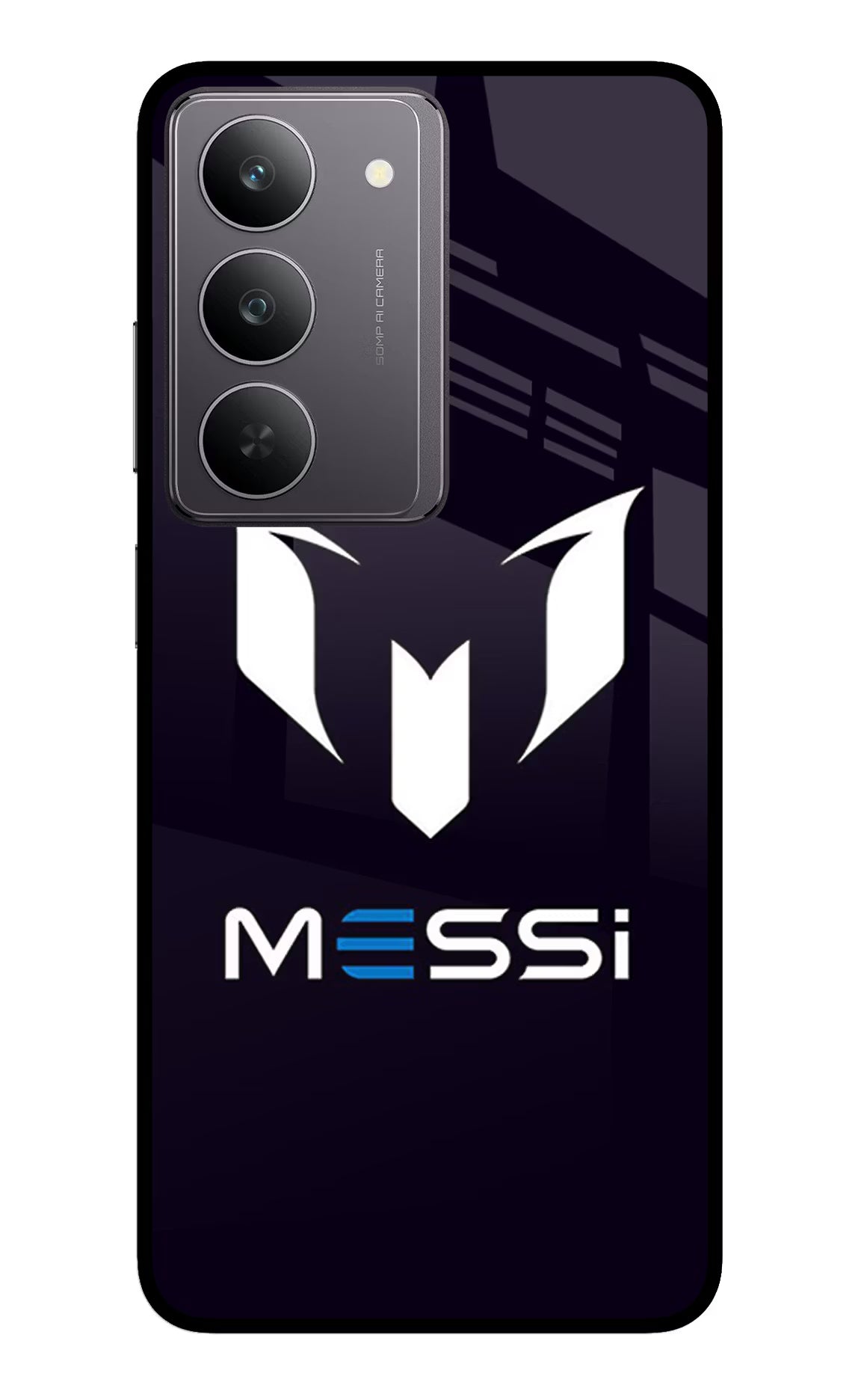 Messi Logo Realme 14x 5G Glass Case - Messi Logo Realme 14x 5G Glass Case Messi Logo Realme 14x 5G Glass Case