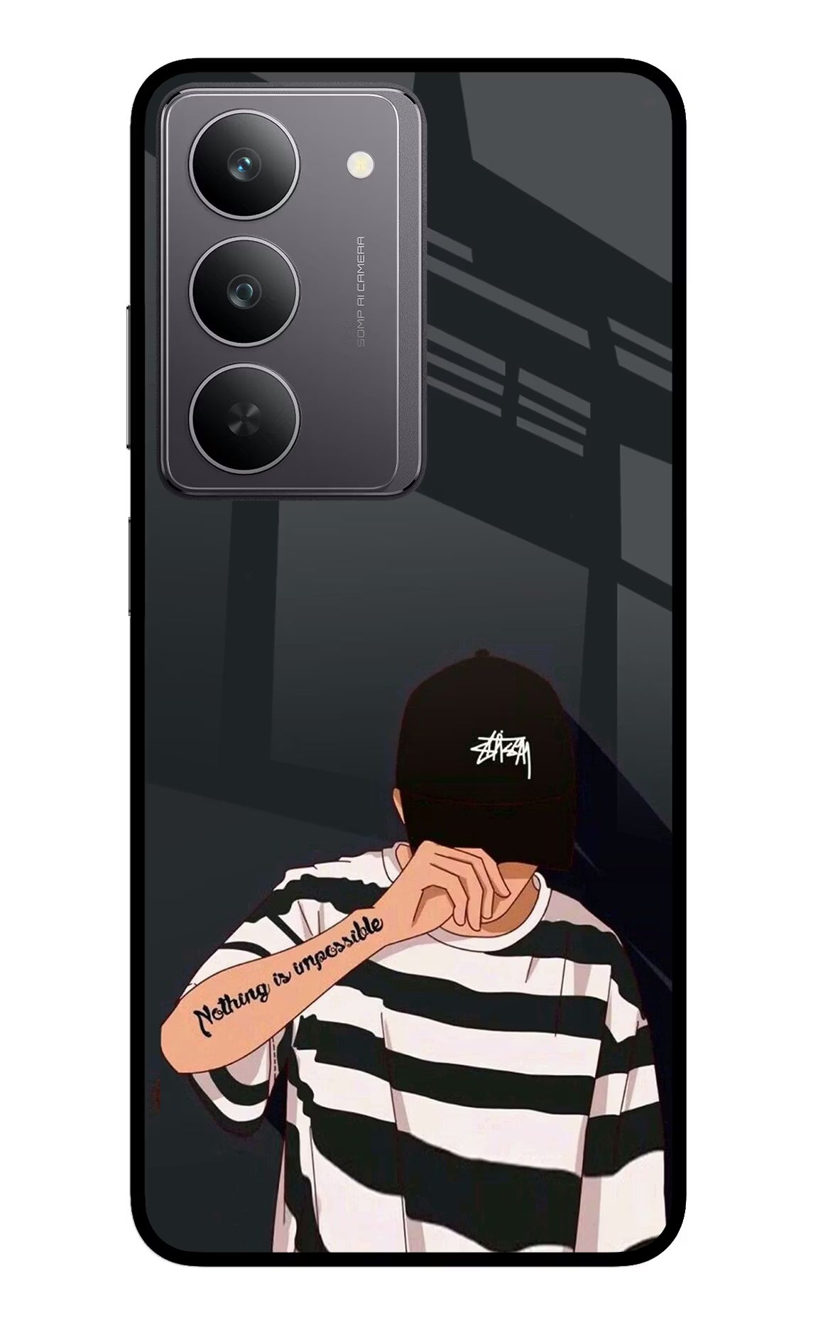 Aesthetic Boy Realme 14x 5G Glass Case - Aesthetic Boy Realme 14x 5G Glass Case Aesthetic Boy Realme 14x 5G Glass Case