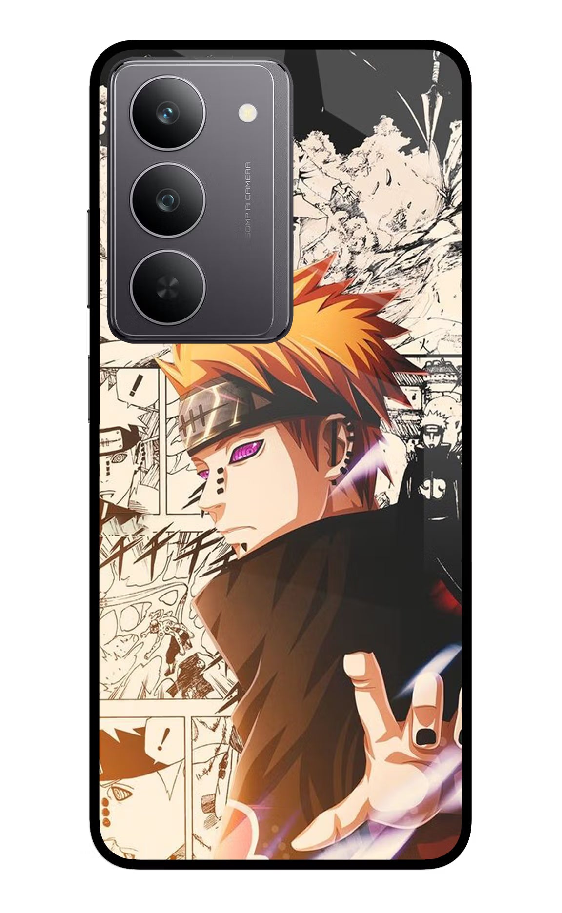 Pain Anime Realme 14x 5G Glass Case - Pain Anime Realme 14x 5G Glass Case Pain Anime Realme 14x 5G Glass Case