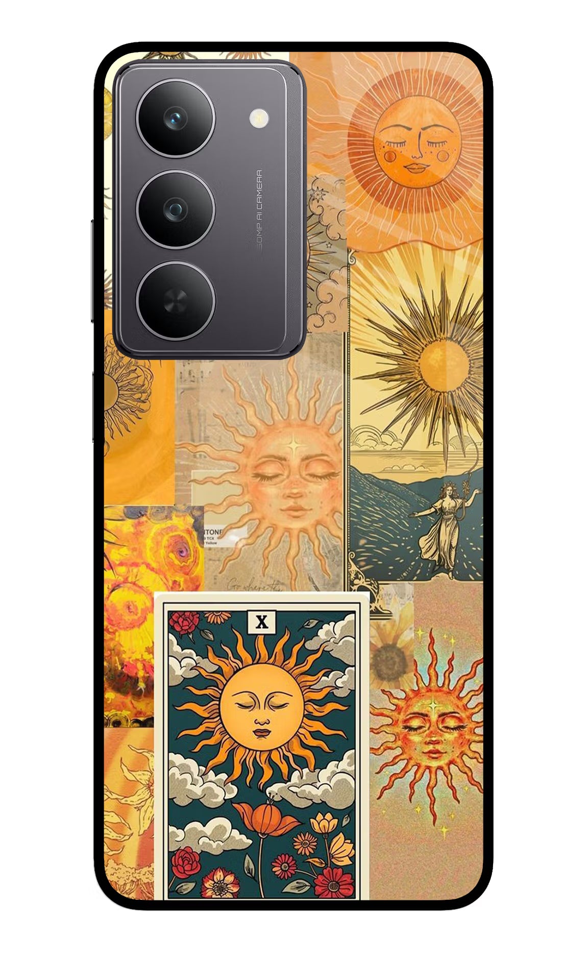 Sun Realme 14x 5G Glass Case - Sun Realme 14x 5G Glass Case Sun Realme 14x 5G Glass Case