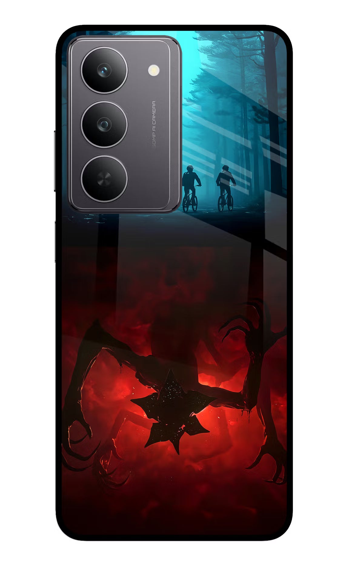 Ordinary Things Downside Up Realme 14x 5G Glass Case - Ordinary Things Downside Up Realme 14x 5G Glass Case Ordinary Things Downside Up Realme 14x 5G Glass Case