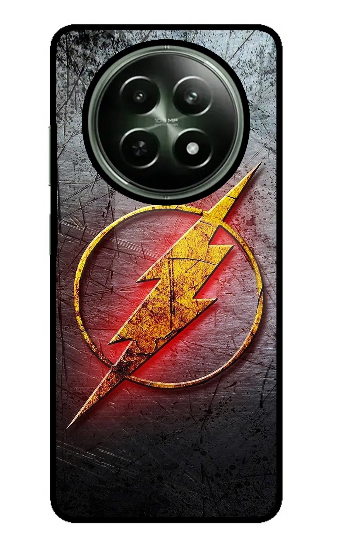 Flash Realme 12x 5G Back Cover - Flash Realme 12x 5G Glass Case Back Cover by Casekaro Flash Realme 12x 5G Glass Case Back Cover by Casekaro