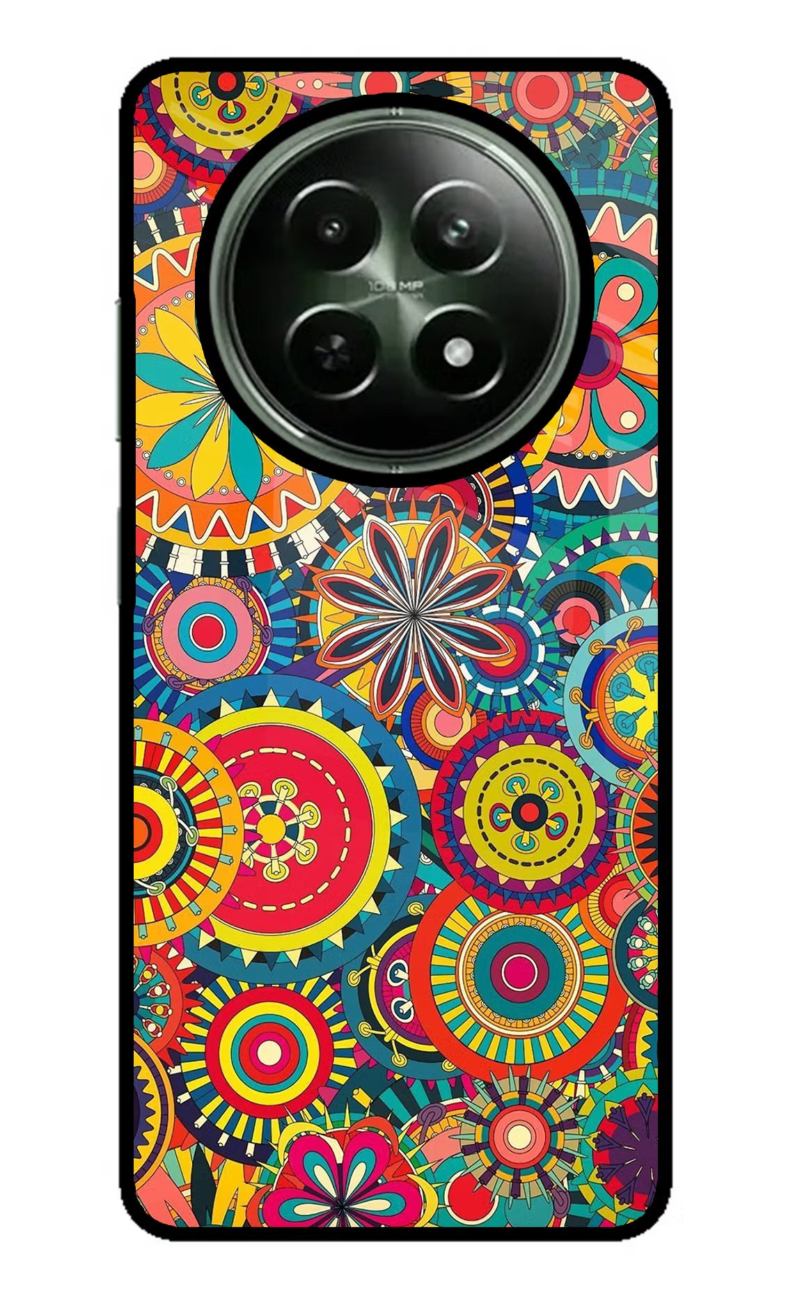 Gol Gol Art Realme 12x 5G Glass Case - Gol Gol Art Realme 12x 5G Glass Case Gol Gol Art Realme 12x 5G Glass Case