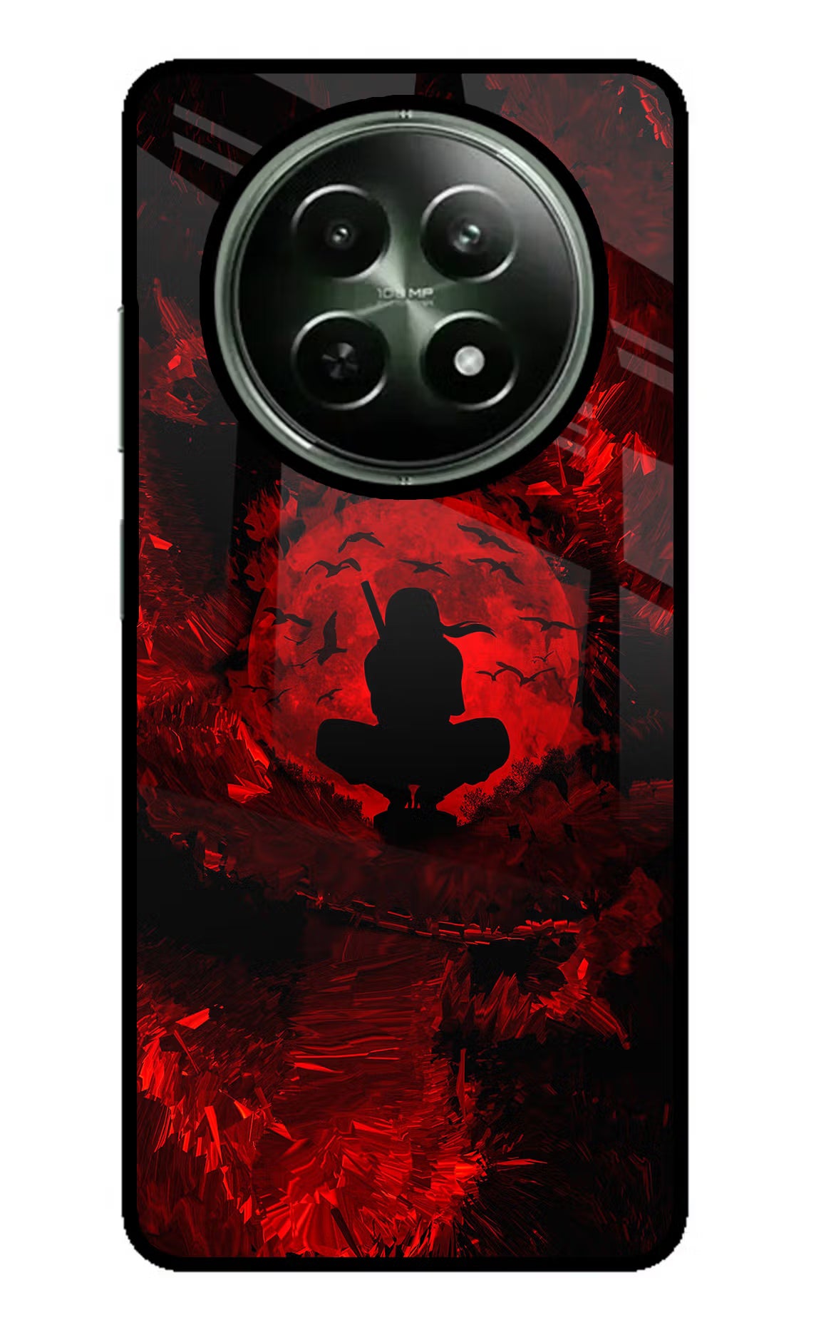 Itachi Uchiha Realme 12x 5G Glass Case - Itachi Uchiha Realme 12x 5G Glass Case Itachi Uchiha Realme 12x 5G Glass Case