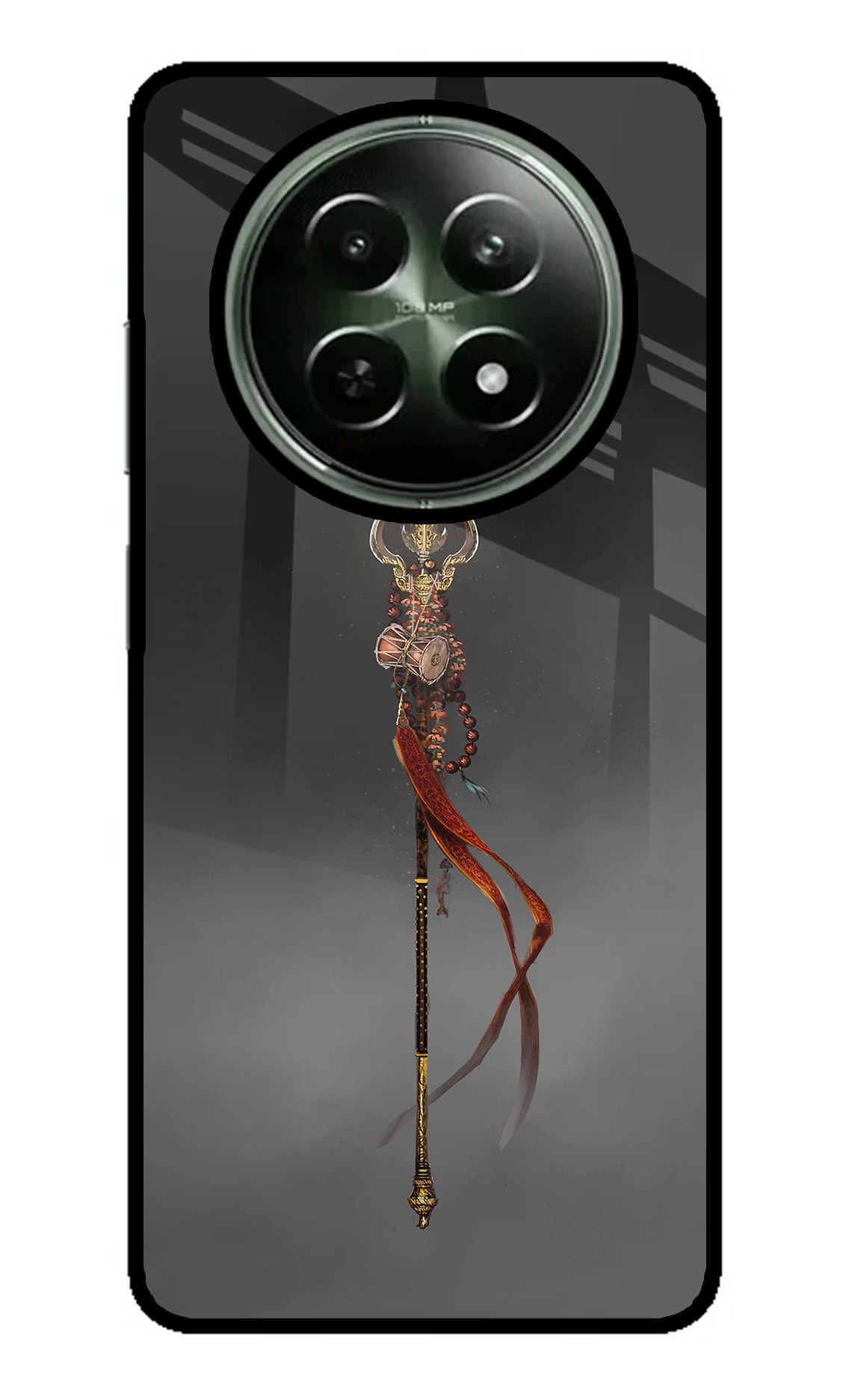 Shiv Trishul Realme 12x 5G Glass Case - Shiv Trishul Realme 12x 5G Glass Case Shiv Trishul Realme 12x 5G Glass Case