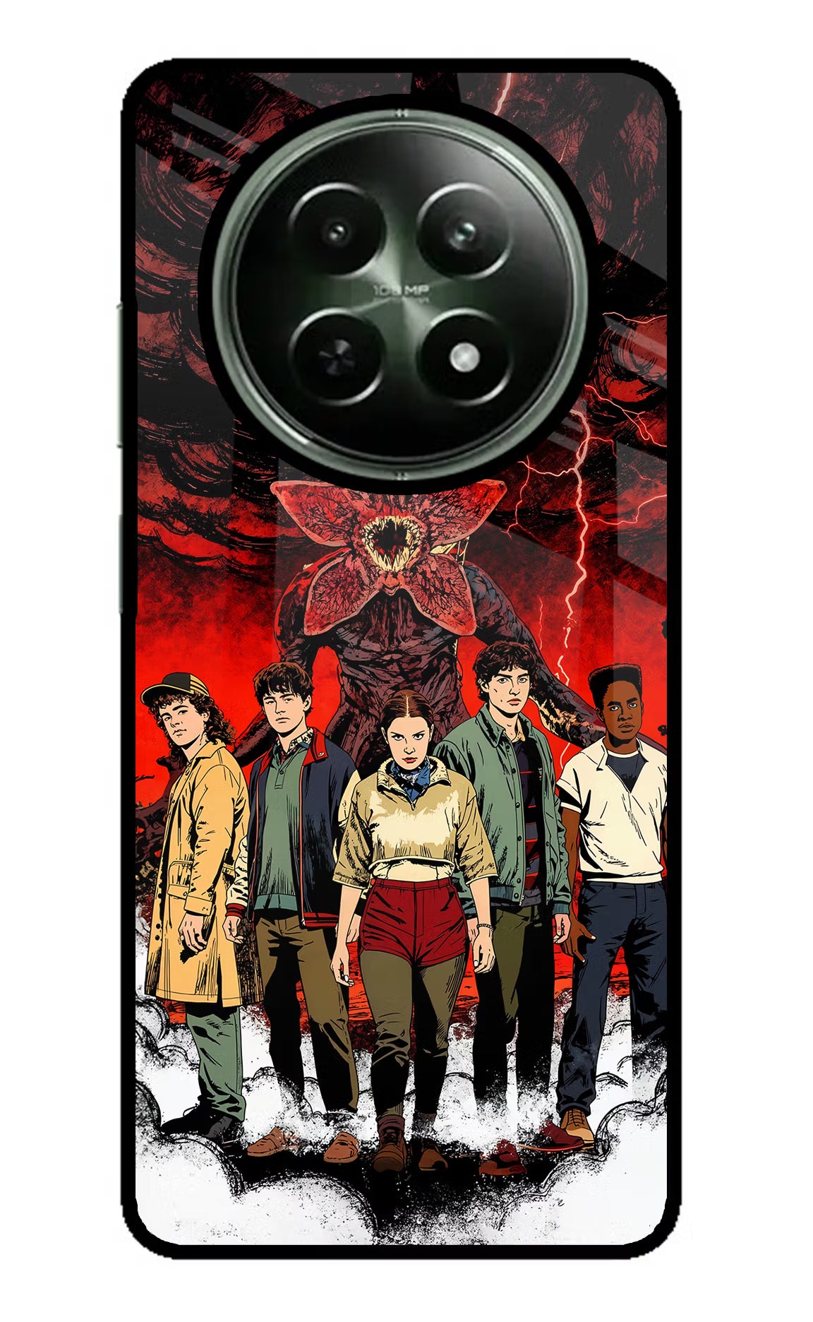 Ordinary Things Characters Realme 12x 5G Glass Case - Ordinary Things Characters Realme 12x 5G Glass Case Ordinary Things Characters Realme 12x 5G Glass Case