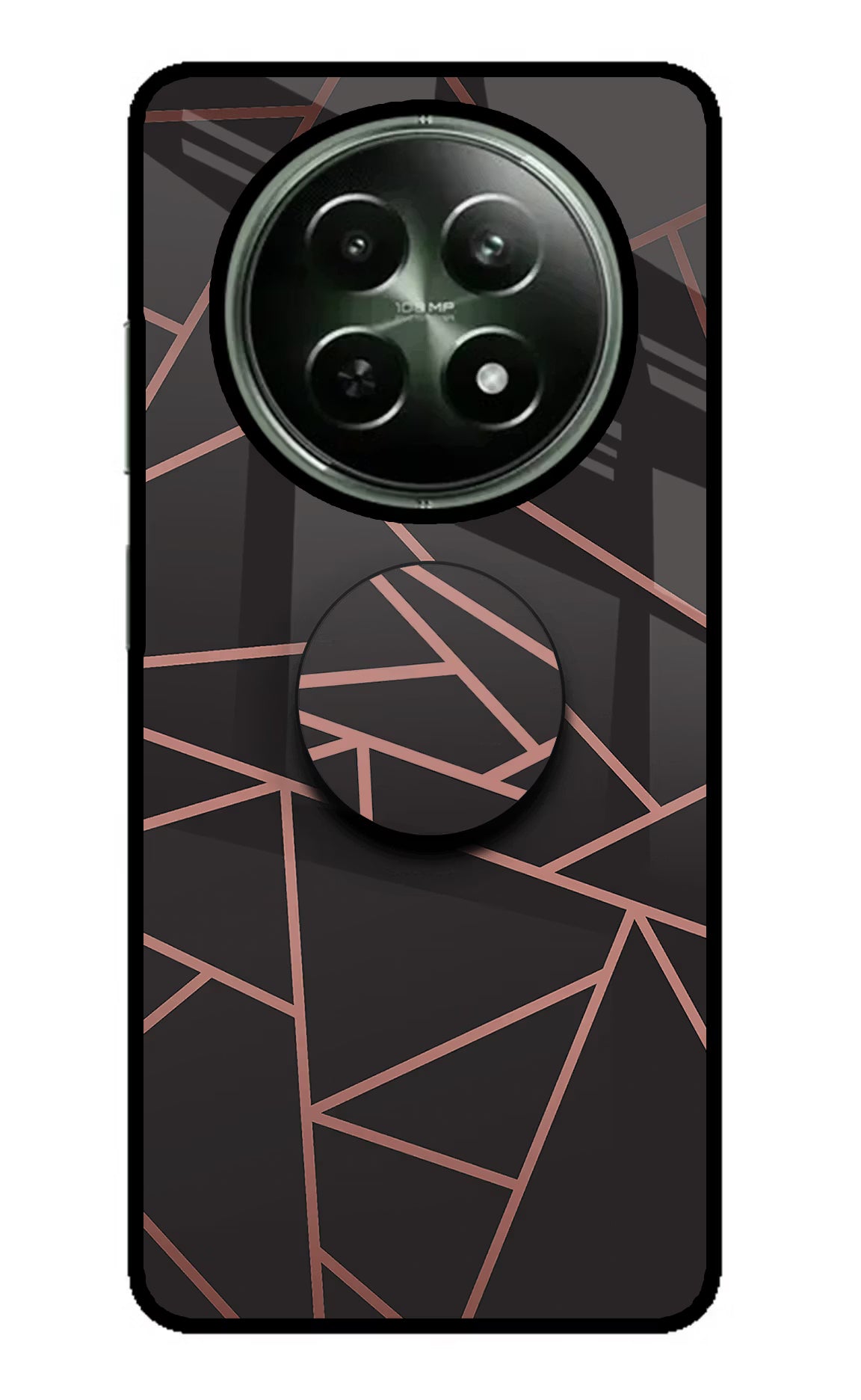 Geometric Pattern Realme 12x 5G Pop Case - Geometric Pattern Realme 12x 5G Pop Case by Casekaro Geometric Pattern Realme 12x 5G Pop Case by Casekaro