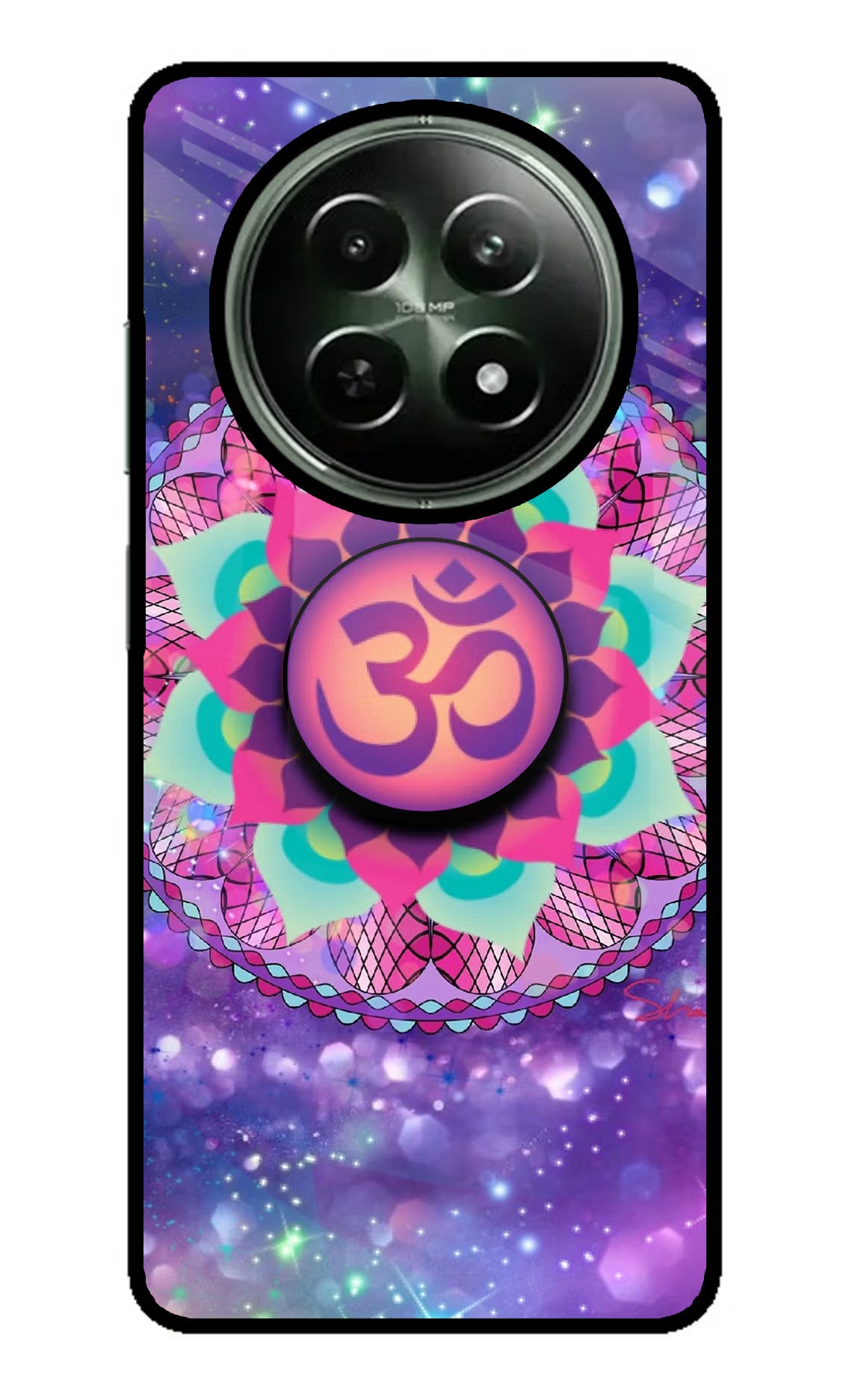 Om Purple Realme 12x 5G Pop Case - Om Purple Realme 12x 5G Pop Case by Casekaro Om Purple Realme 12x 5G Pop Case by Casekaro