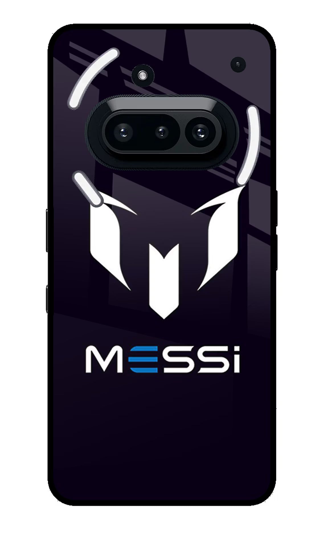 Messi Logo Nothing Phone 3A Glass Case - Messi Logo Nothing Phone 3A Glass Case Messi Logo Nothing Phone 3A Glass Case