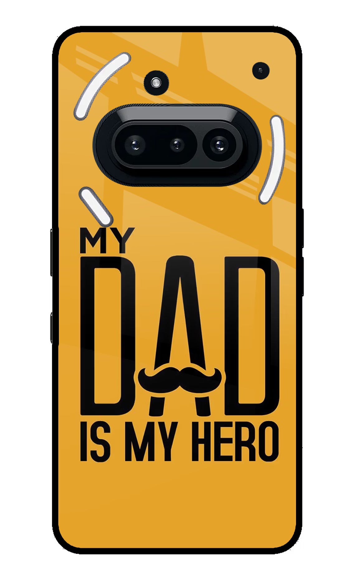 My Dad Is My Hero Nothing Phone 3A Glass Case - My Dad Is My Hero Nothing Phone 3A Glass Case My Dad Is My Hero Nothing Phone 3A Glass Case