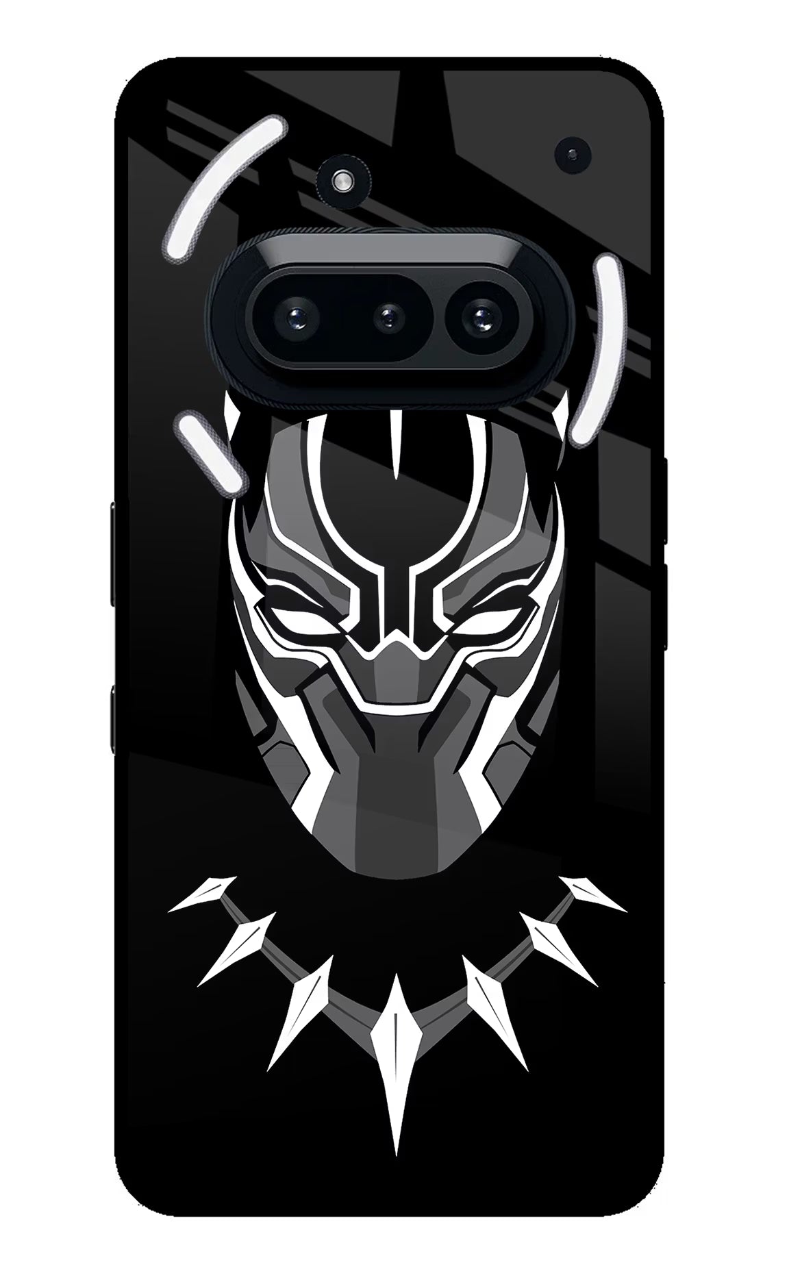 Black Panther Nothing Phone 3A Glass Case - Black Panther Nothing Phone 3A Glass Case Black Panther Nothing Phone 3A Glass Case