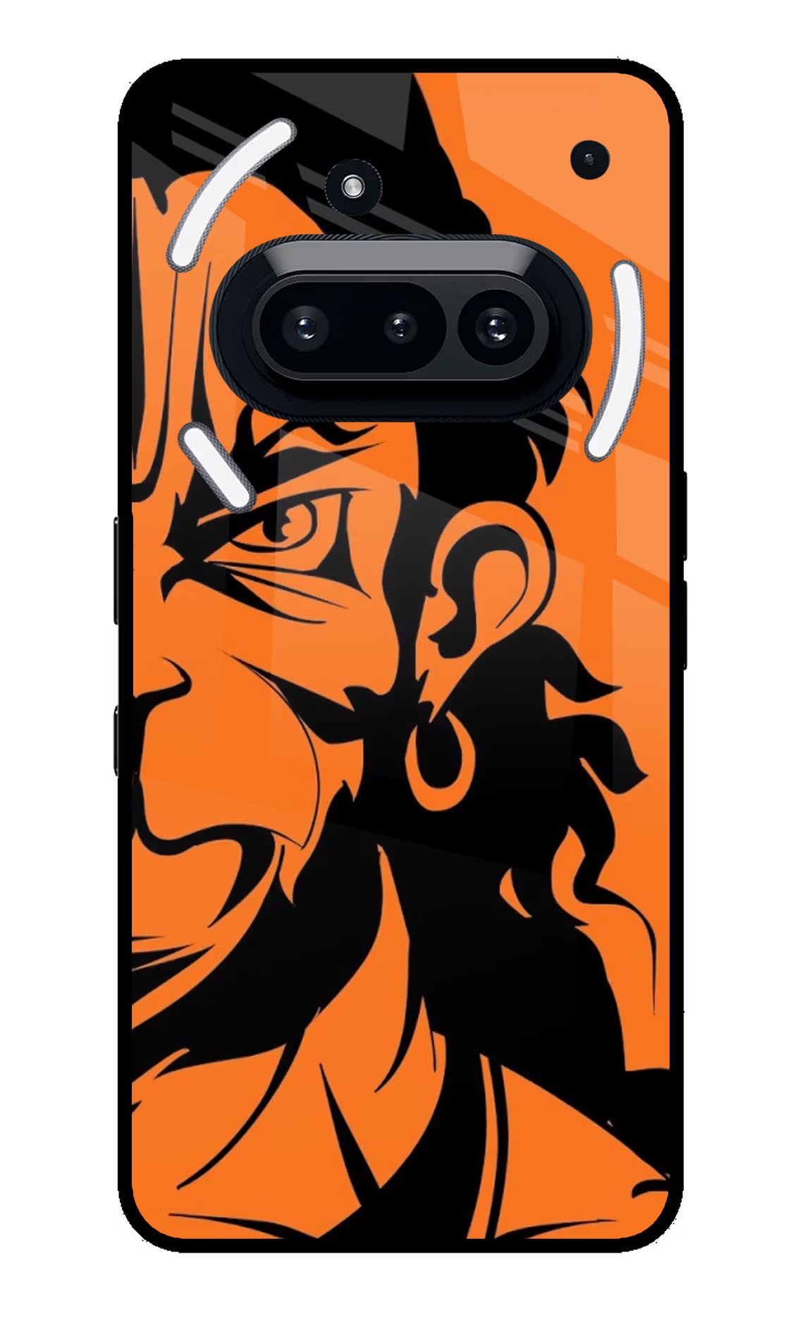 Hanuman Nothing Phone 3A Glass Case - Hanuman Nothing Phone 3A Glass Case Hanuman Nothing Phone 3A Glass Case