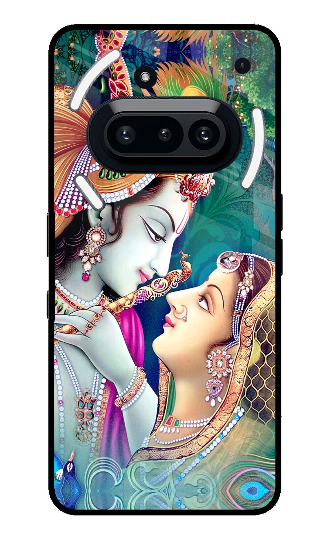Lord Radha Krishna Nothing Phone 3A Glass Case - Lord Radha Krishna Nothing Phone 3A Glass Case Lord Radha Krishna Nothing Phone 3A Glass Case