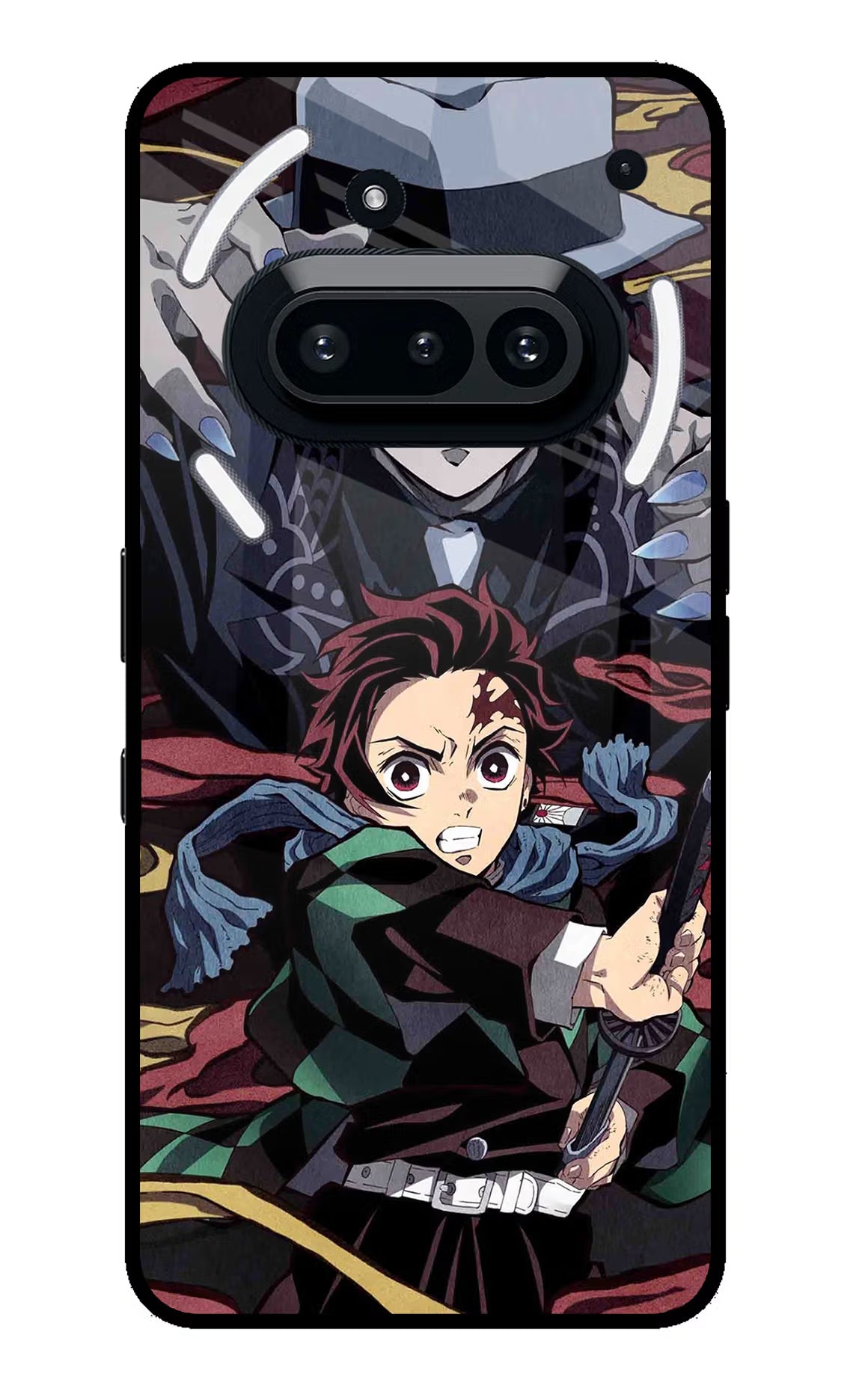 Demon Slayer Nothing Phone 3A Glass Case - Demon Slayer Nothing Phone 3A Glass Case Demon Slayer Nothing Phone 3A Glass Case
