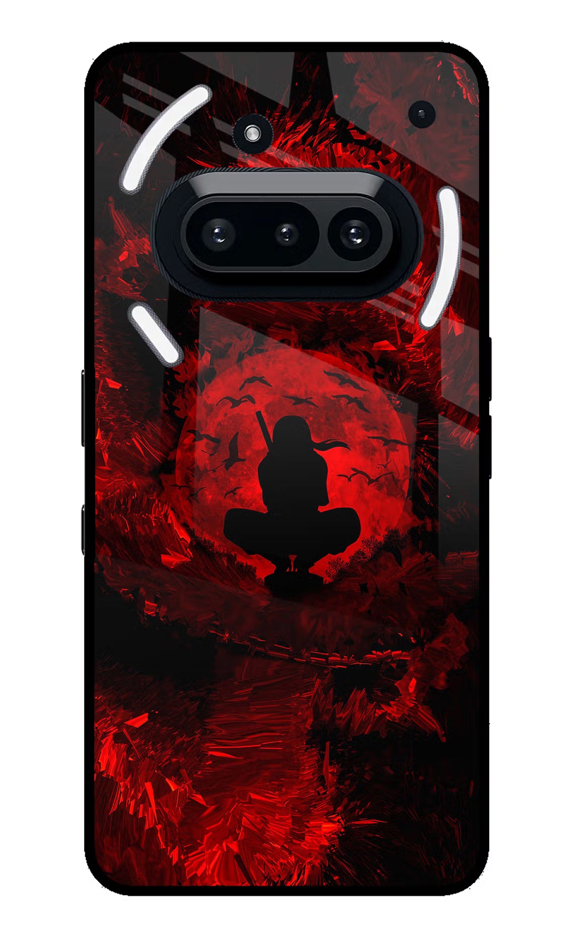 Itachi Uchiha Nothing Phone 3A Glass Case - Itachi Uchiha Nothing Phone 3A Glass Case Itachi Uchiha Nothing Phone 3A Glass Case