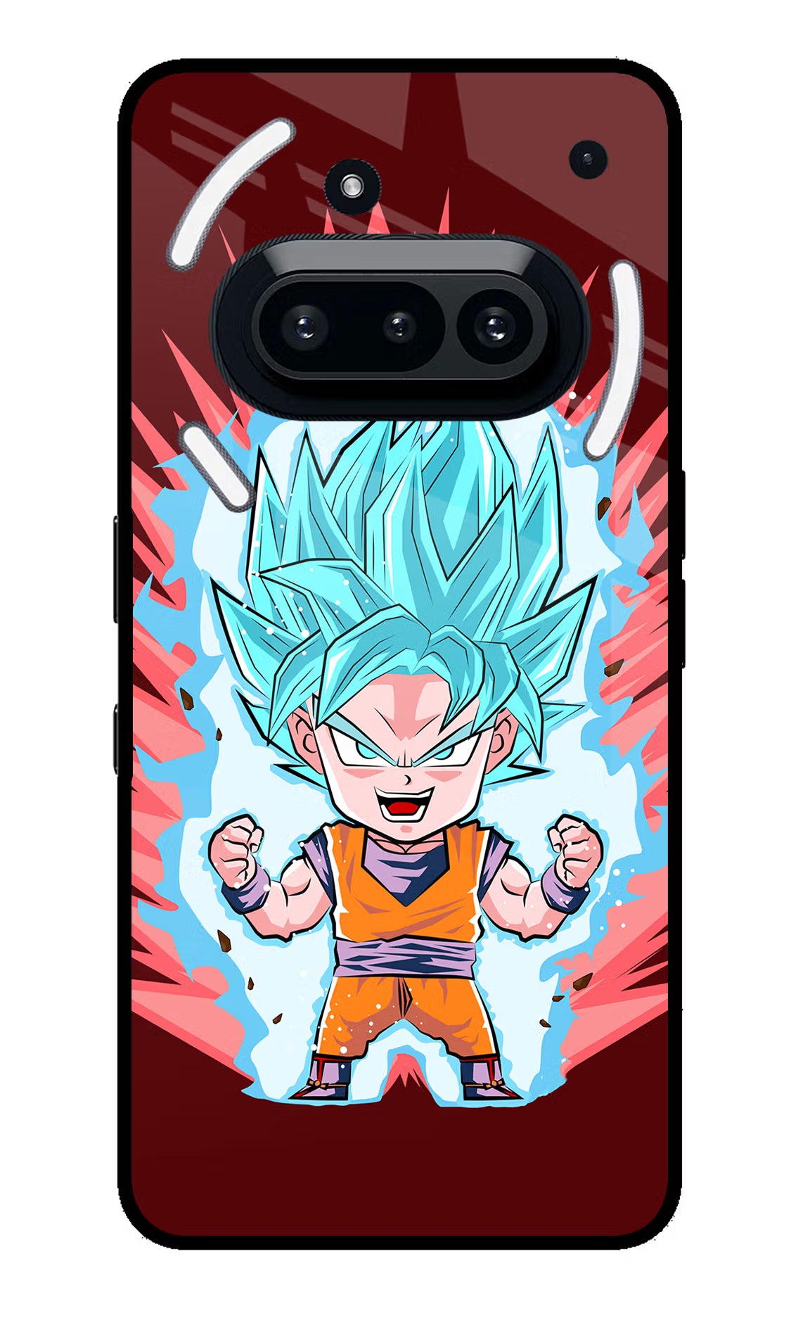 Goku Little Nothing Phone 3A Glass Case - Goku Little Nothing Phone 3A Glass Case Goku Little Nothing Phone 3A Glass Case
