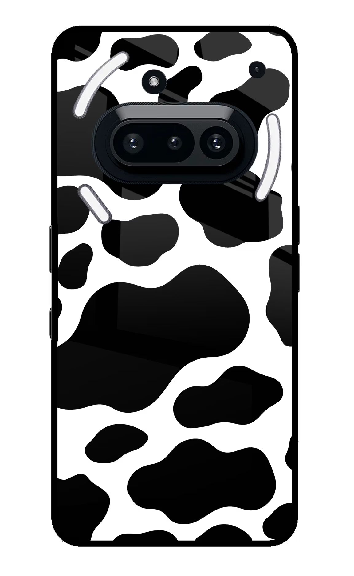 Cow Spots Nothing Phone 3A Glass Case - Cow Spots Nothing Phone 3A Glass Case Cow Spots Nothing Phone 3A Glass Case