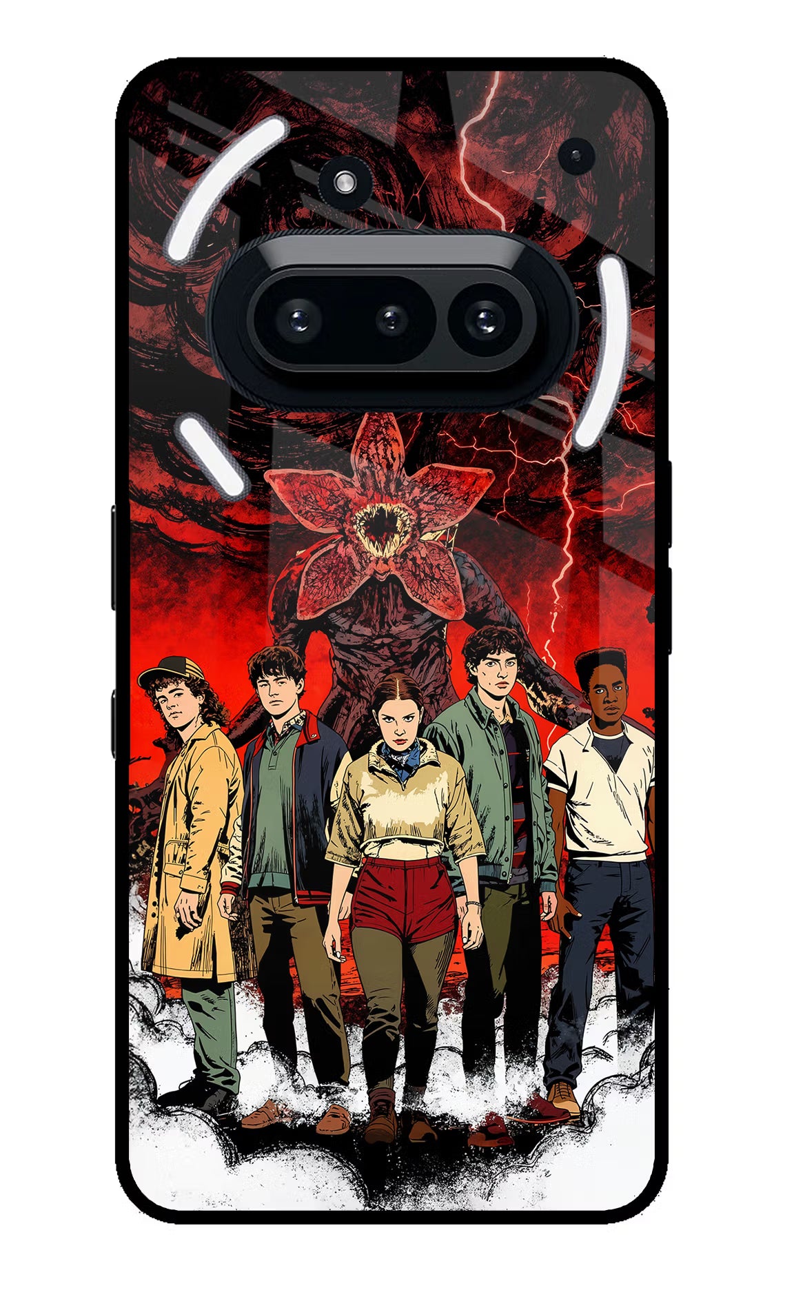 Ordinary Things Characters Nothing Phone 3A Glass Case - Ordinary Things Characters Nothing Phone 3A Glass Case Ordinary Things Characters Nothing Phone 3A Glass Case