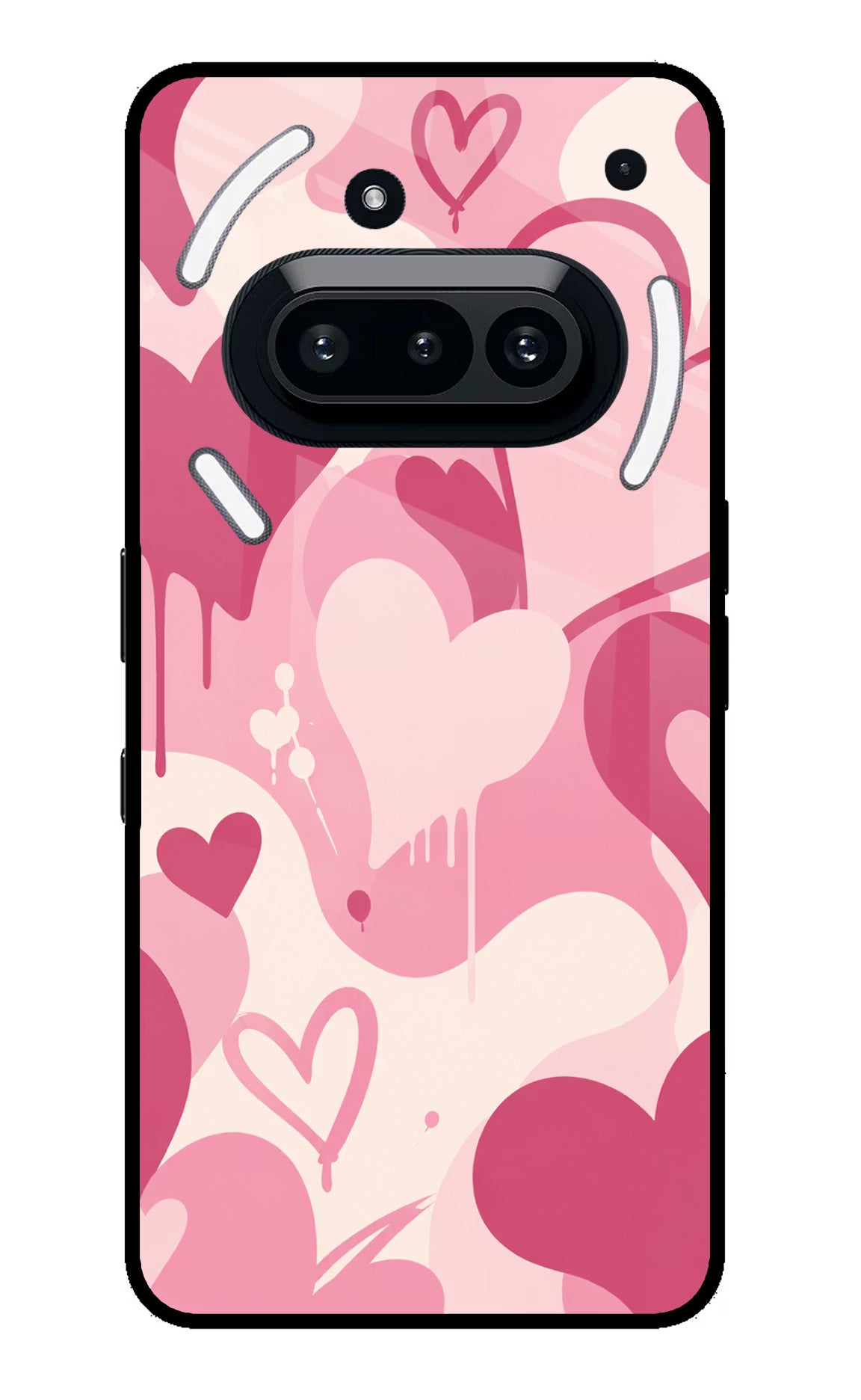 Hearty case Nothing Phone 3A Glass Case - Hearty case Nothing Phone 3A Glass Case Hearty case Nothing Phone 3A Glass Case