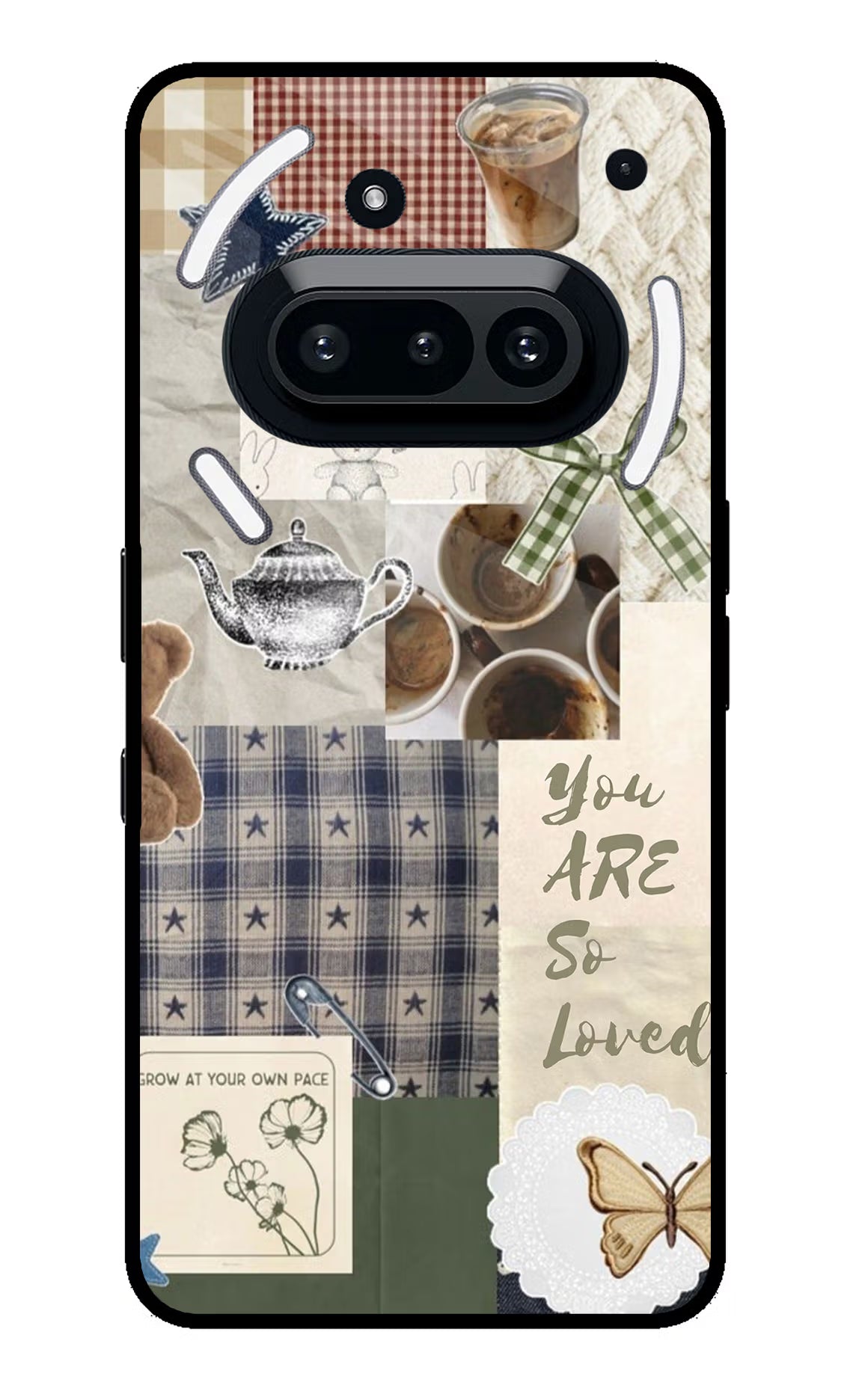 Cookie Nothing Phone 3A Glass Case - Cookie Nothing Phone 3A Glass Case Cookie Nothing Phone 3A Glass Case