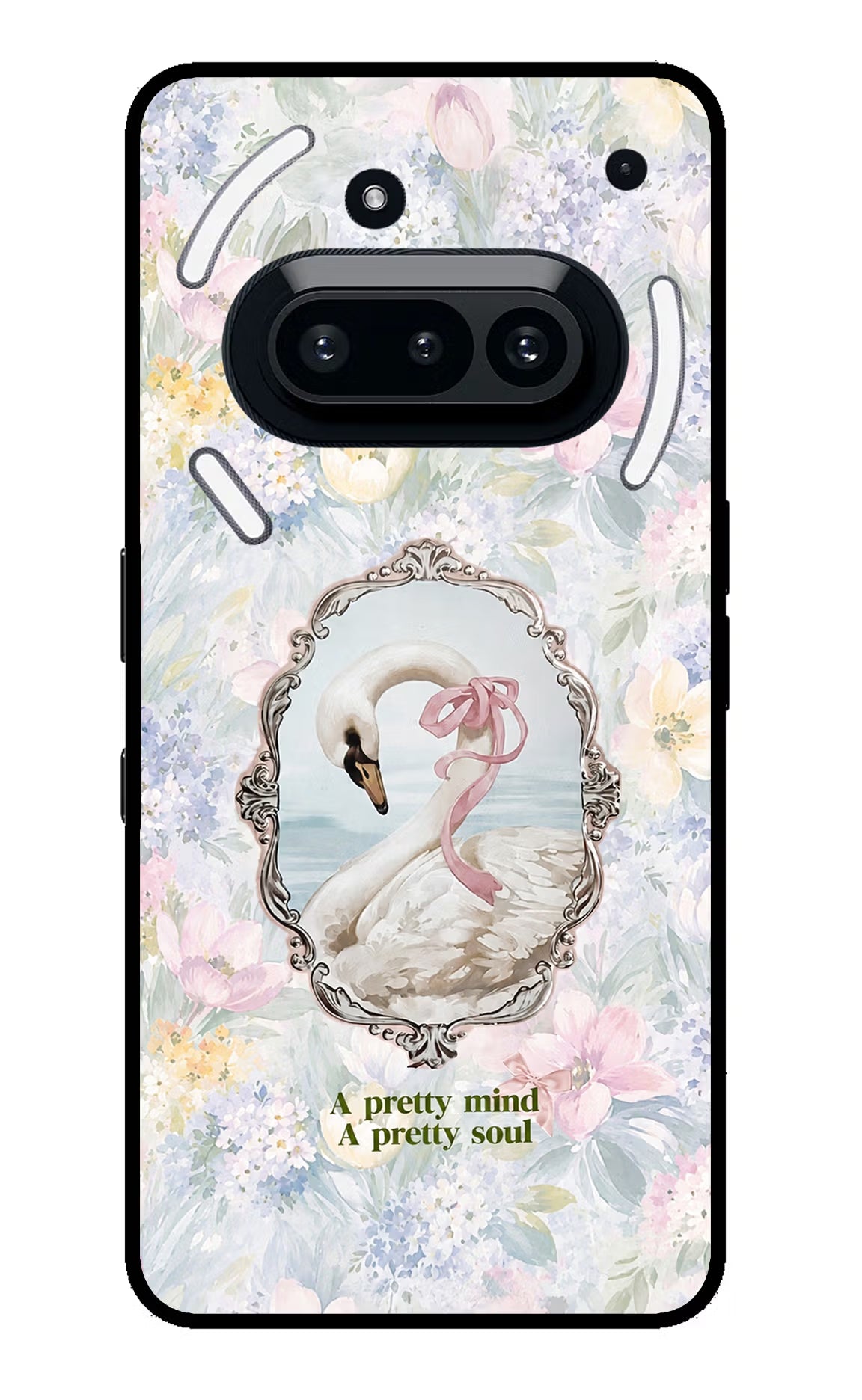 Pretty Mind Pretty Soul Nothing Phone 3A Glass Case - Pretty Mind Pretty Soul Nothing Phone 3A Glass Case Pretty Mind Pretty Soul Nothing Phone 3A Glass Case