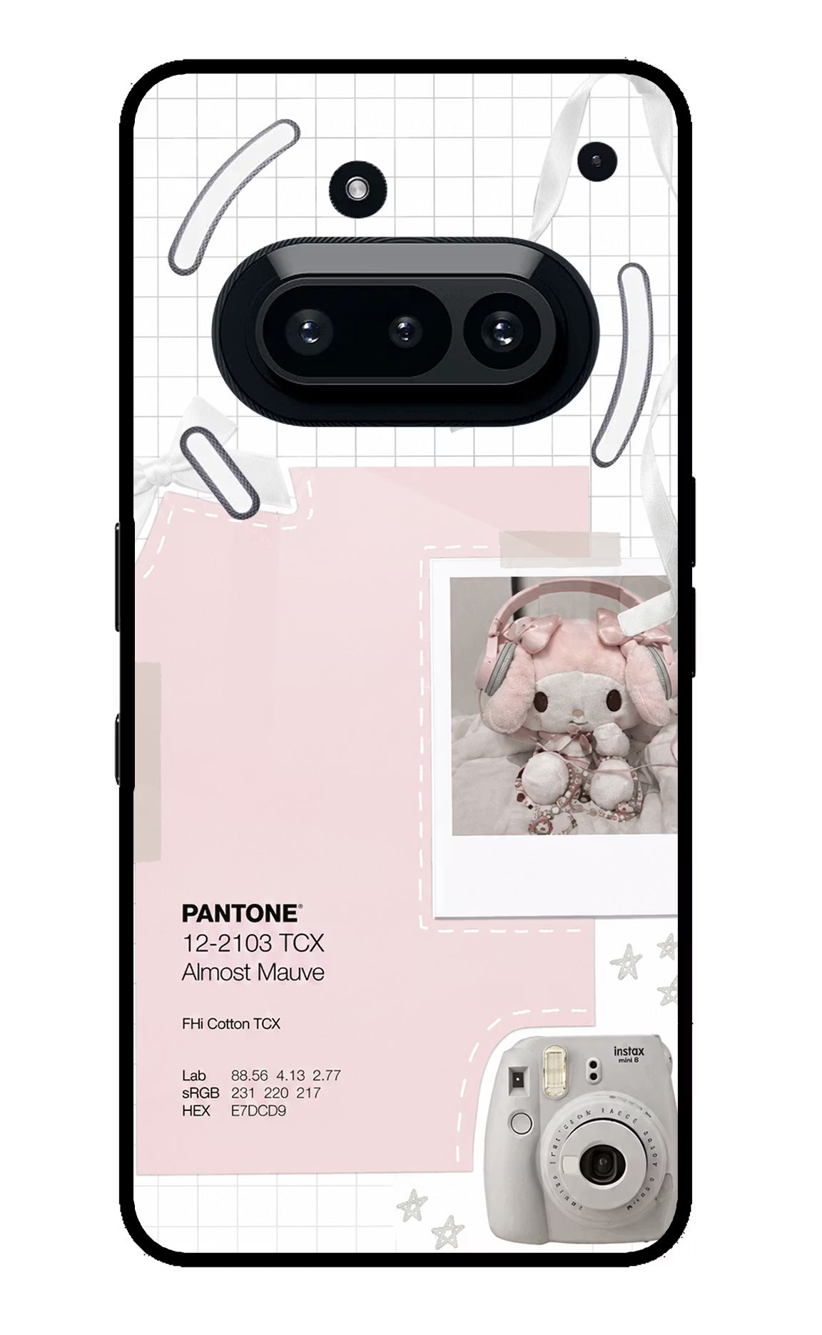 Pantone Asthetic Nothing Phone 3A Glass Case - Pantone Asthetic Nothing Phone 3A Glass Case Pantone Asthetic Nothing Phone 3A Glass Case