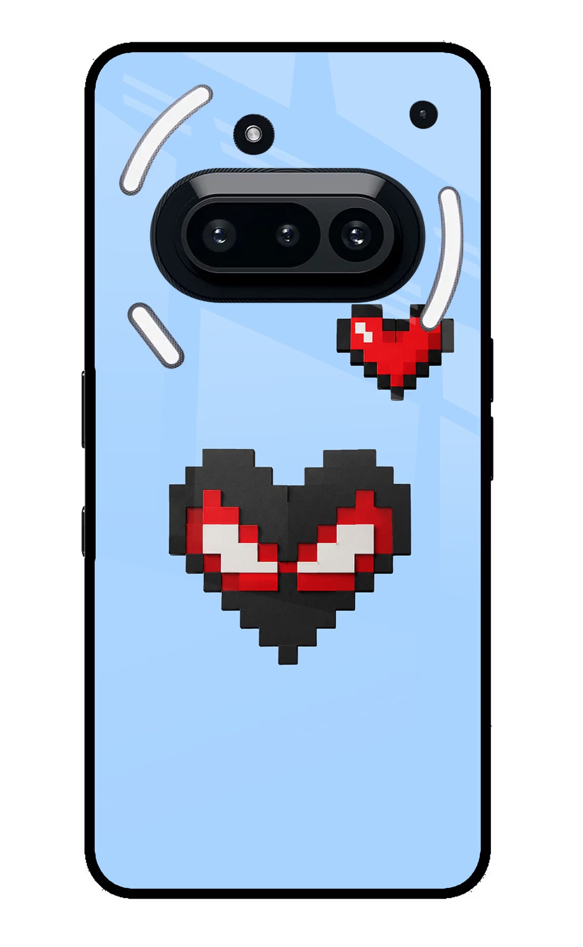 Peter Heart Nothing Phone 3A Glass Case - Peter Heart Nothing Phone 3A Glass Case Peter Heart Nothing Phone 3A Glass Case
