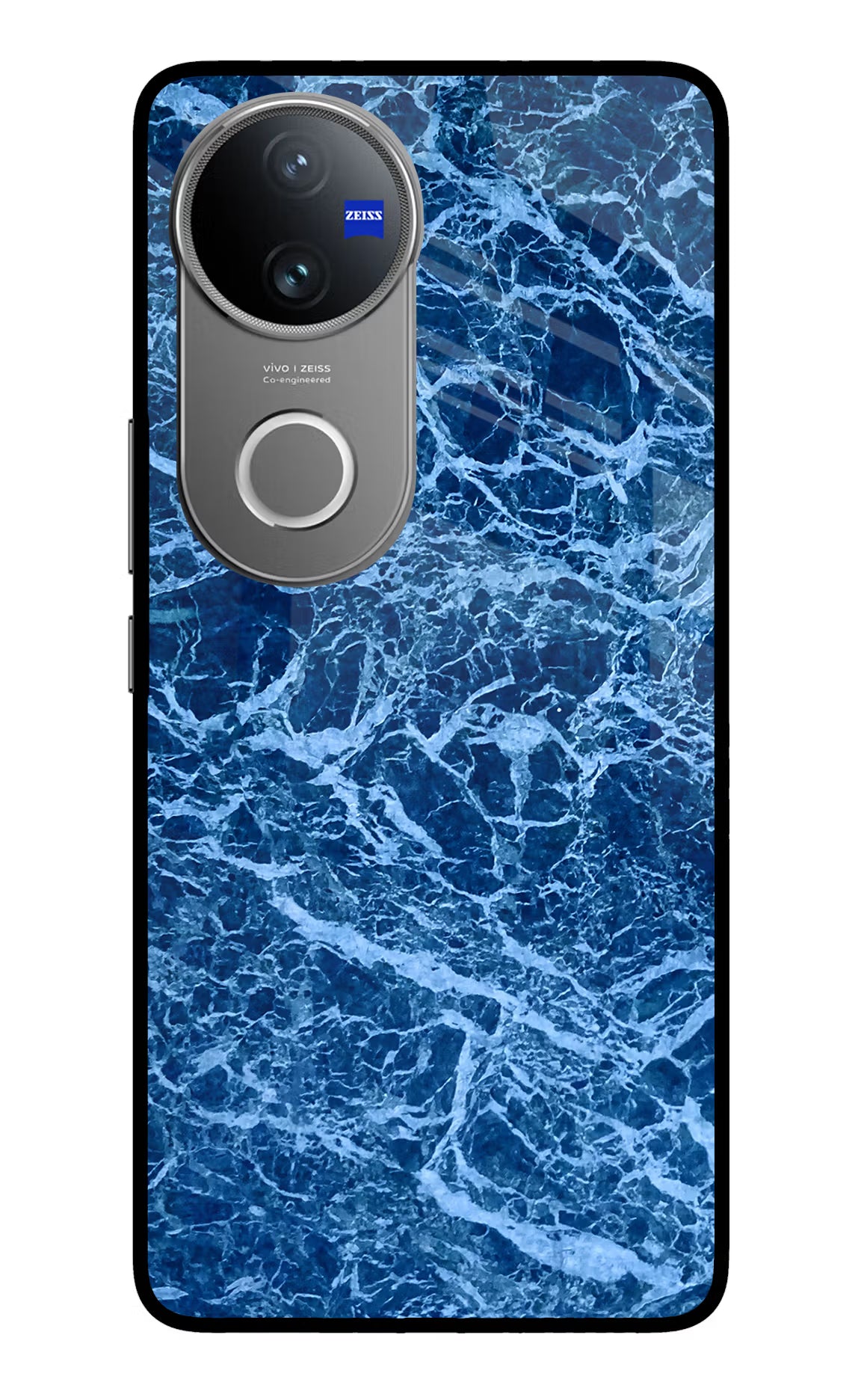 Blue Marble Vivo V50 5G Glass Case - Blue Marble Vivo V50 5G Glass Case Blue Marble Vivo V50 5G Glass Case