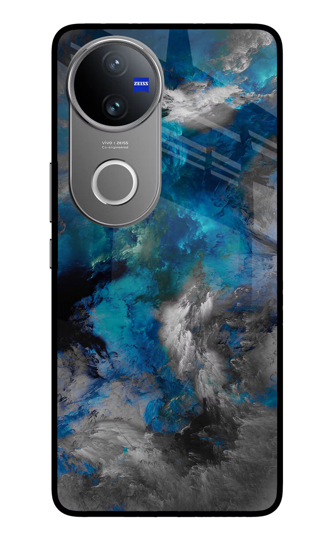 Artwork Vivo V50 5G Glass Case Back Cover by Casekaro