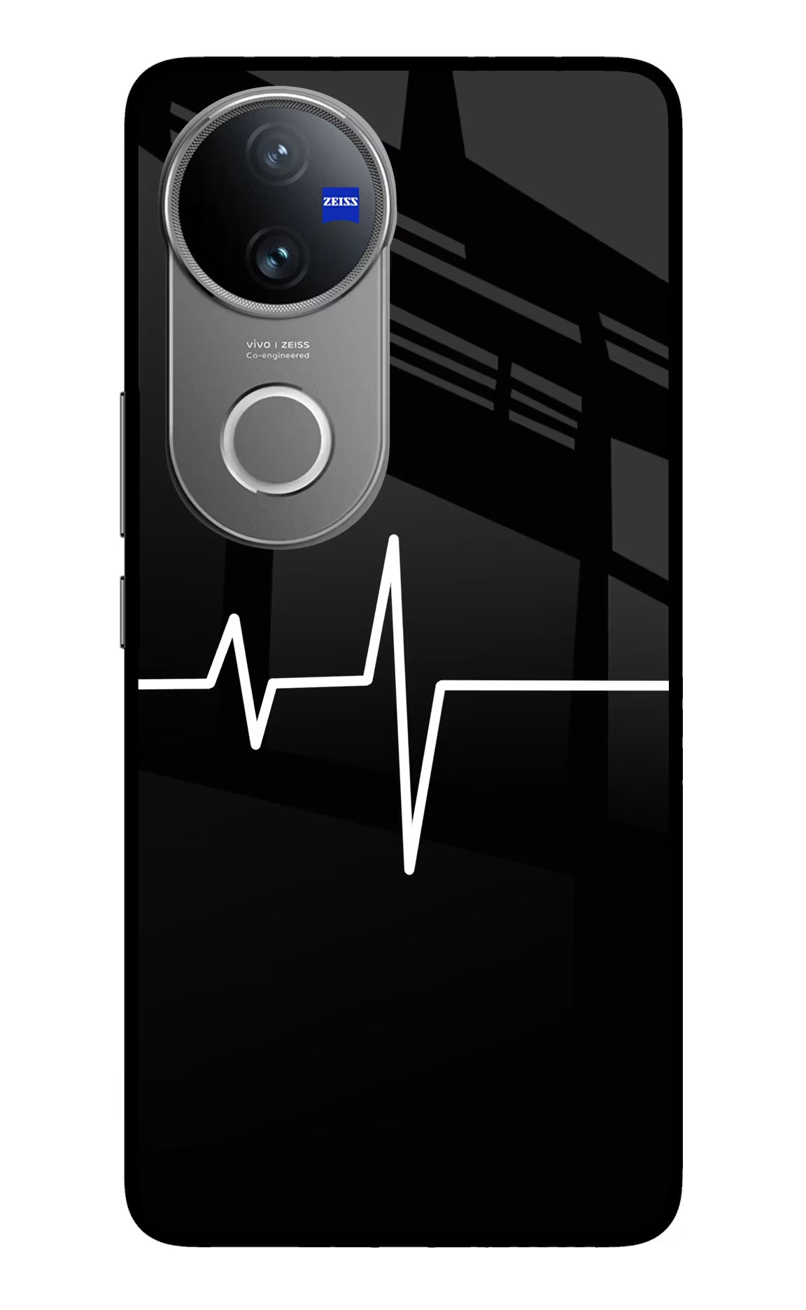 Heart Beats Vivo V50 5G Glass Case - Heart Beats Vivo V50 5G Glass Case Heart Beats Vivo V50 5G Glass Case