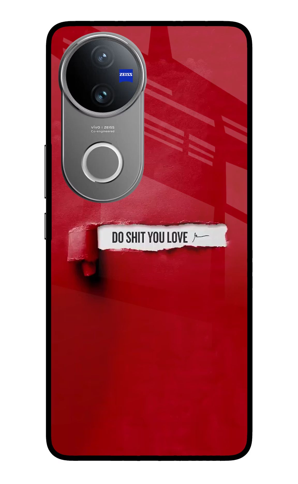 Do Shit You Love Vivo V50 5G Glass Case - Do Shit You Love Vivo V50 5G Glass Case Do Shit You Love Vivo V50 5G Glass Case