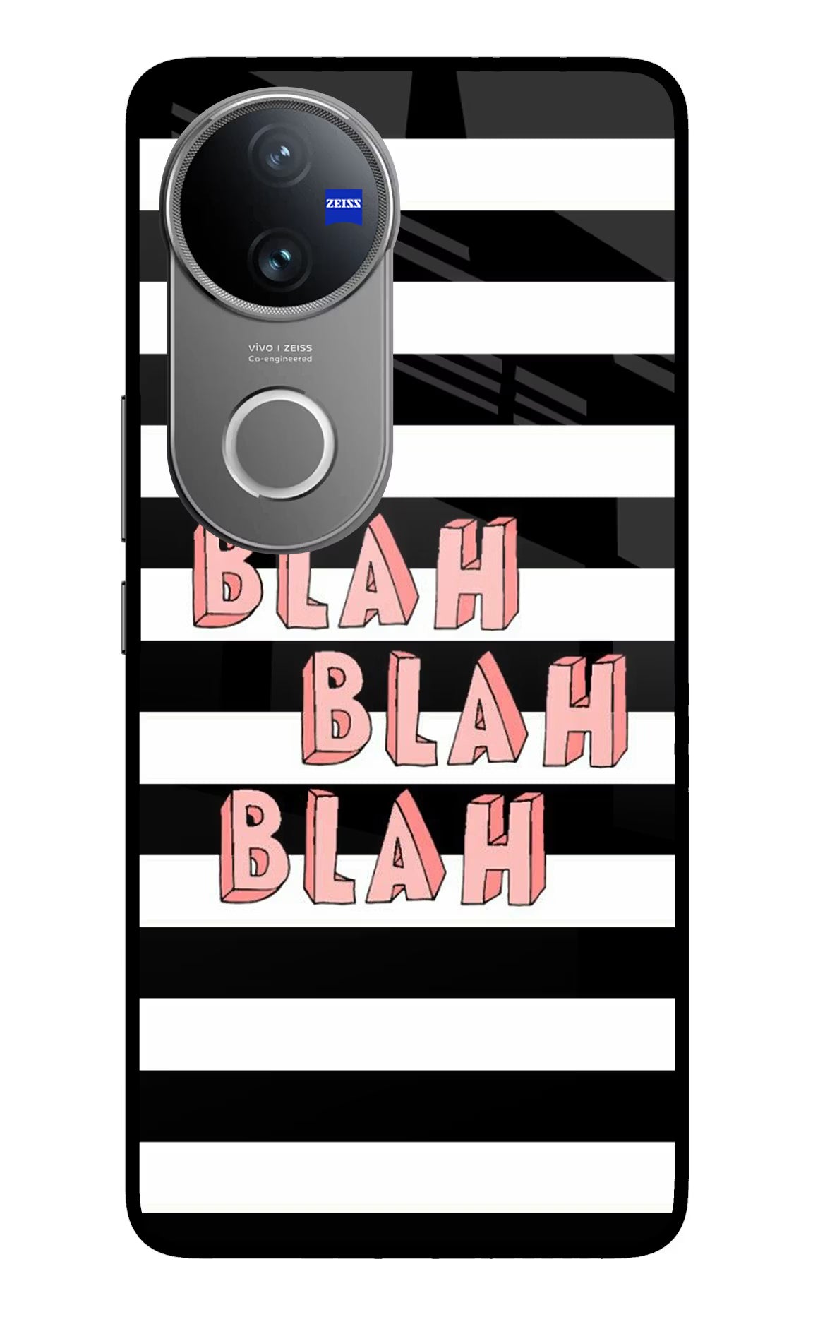Blah Blah Blah Vivo V50 5G Glass Case - Blah Blah Blah Vivo V50 5G Glass Case Blah Blah Blah Vivo V50 5G Glass Case