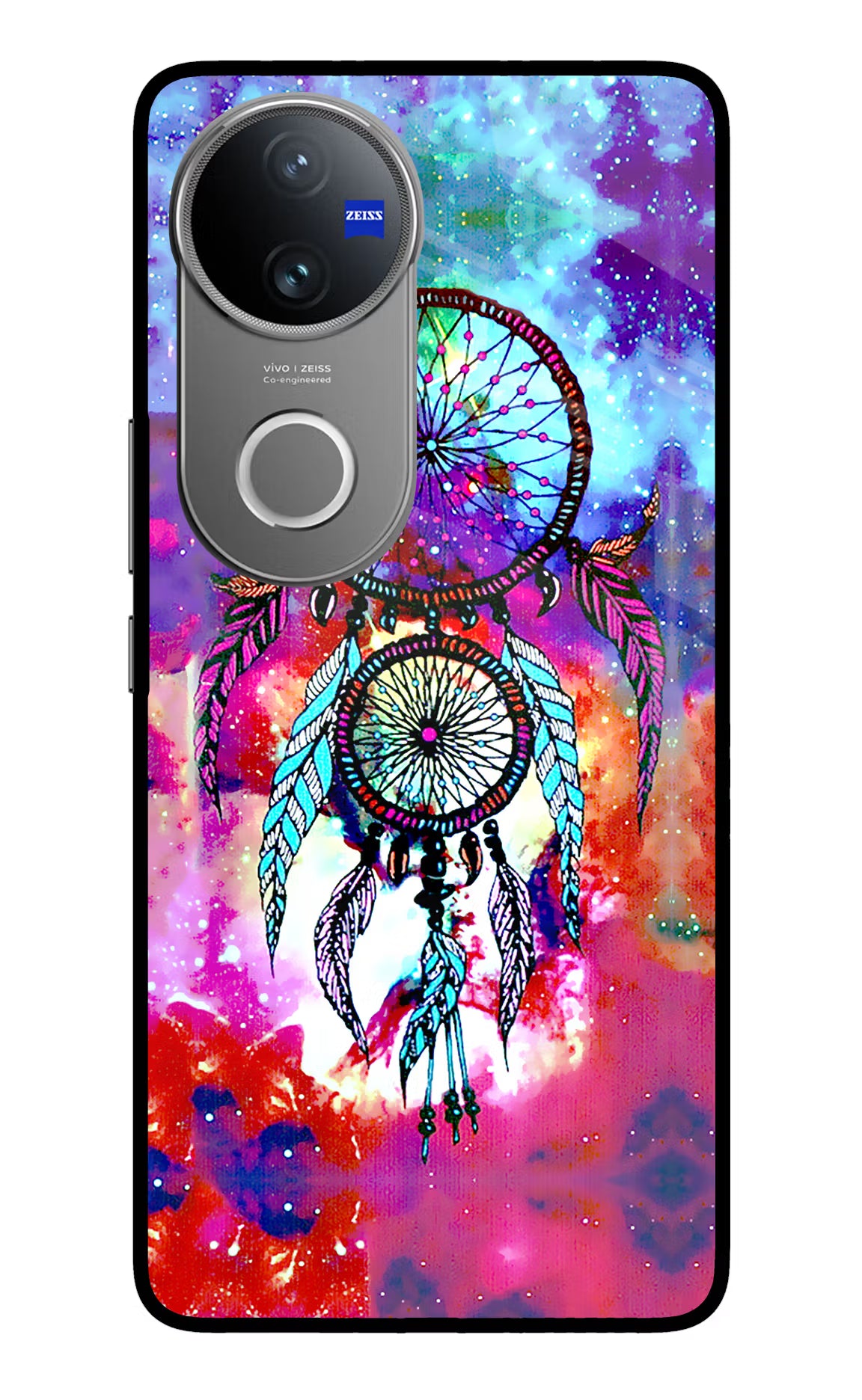 Dream Catcher Abstract Vivo V50 5G Glass Case Back Cover by Casekaro