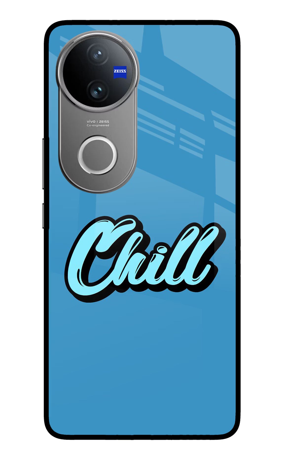 Chill Vivo V50 5G Glass Case Back Cover by Casekaro