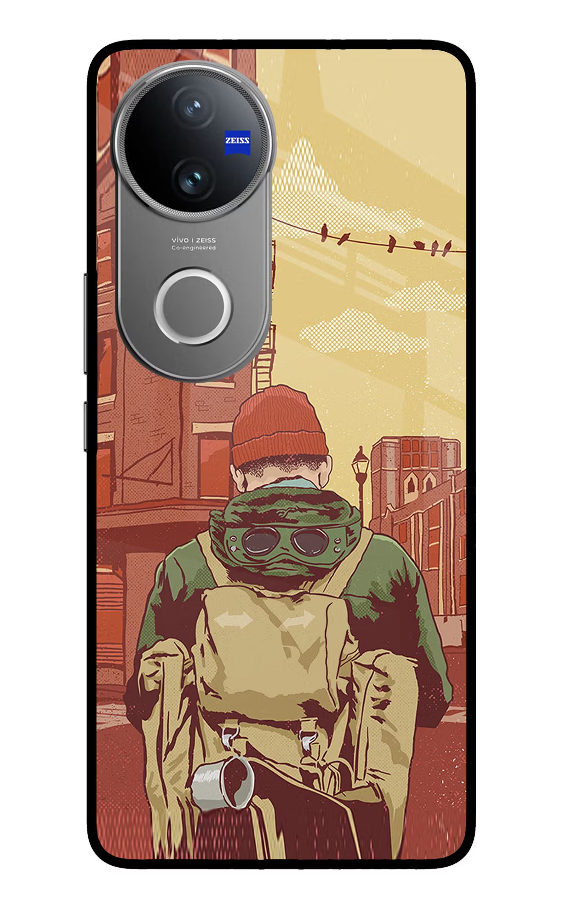 Adventurous Vivo V50 5G Glass Case - Adventurous Vivo V50 5G Glass Case Adventurous Vivo V50 5G Glass Case