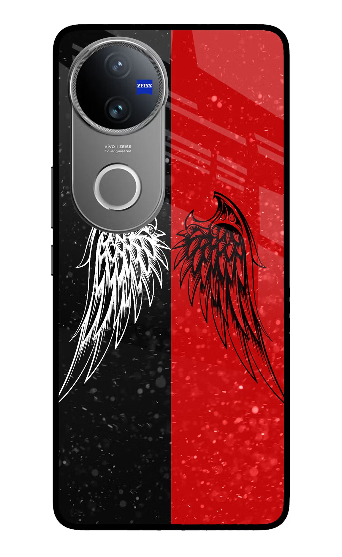 Wings Vivo V50 5G Glass Case - Wings Vivo V50 5G Glass Case Wings Vivo V50 5G Glass Case