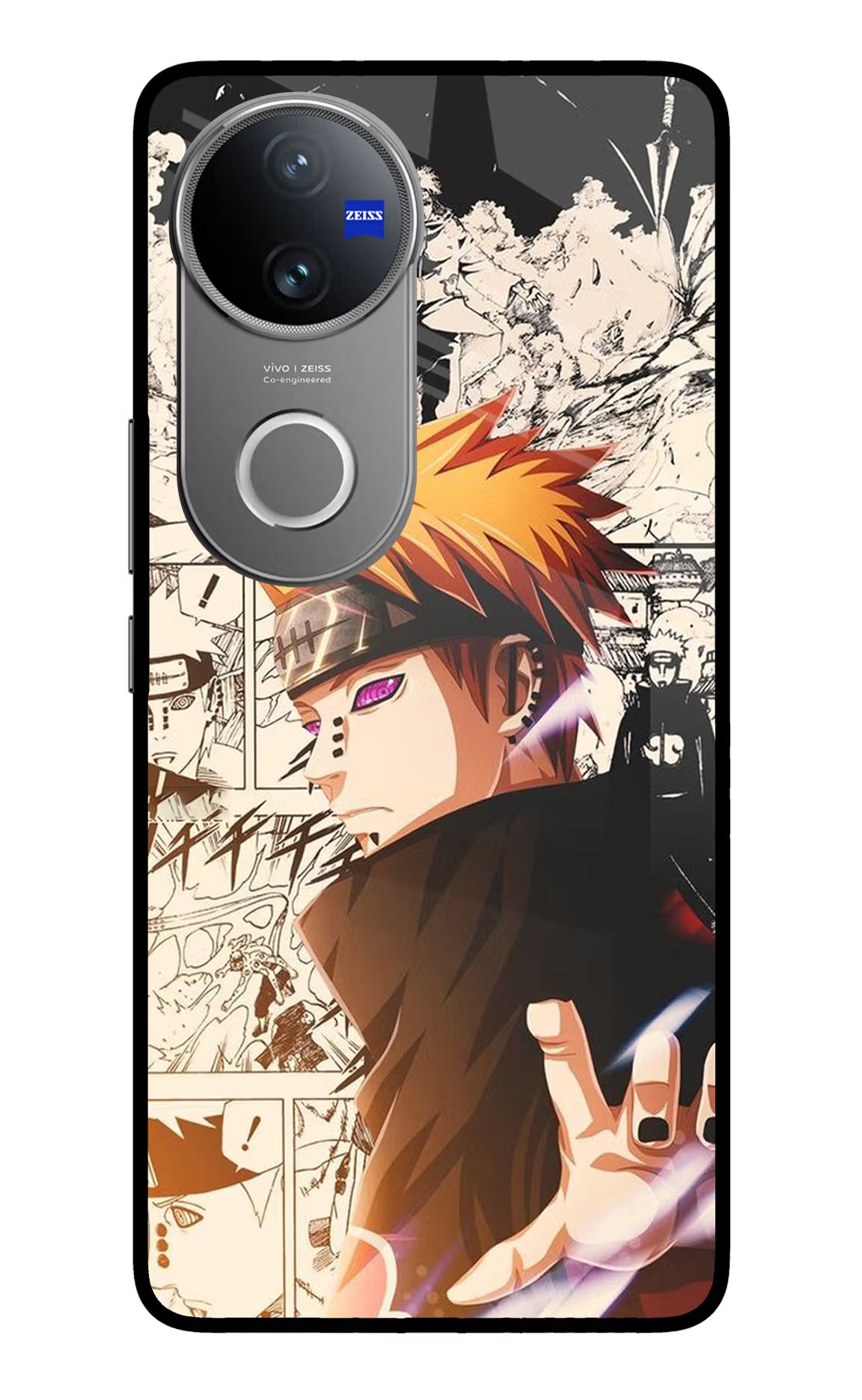 Pain Anime Vivo V50 5G Glass Case - Pain Anime Vivo V50 5G Glass Case Pain Anime Vivo V50 5G Glass Case