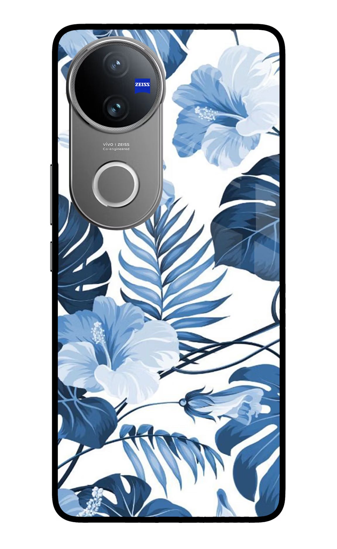 Fabric Art Vivo V50 5G Glass Case - Fabric Art Vivo V50 5G Glass Case Fabric Art Vivo V50 5G Glass Case