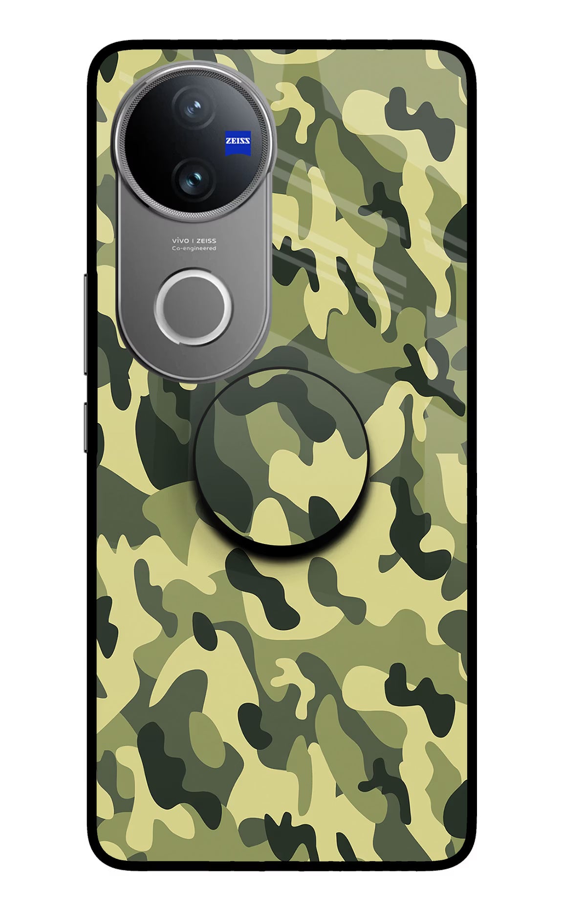 Camouflage Vivo V50 5G Pop Case by Casekaro