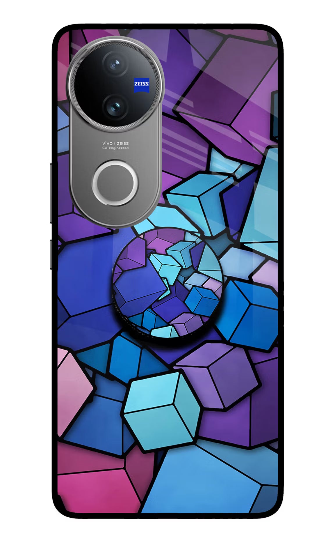 Cubic Abstract Vivo V50 5G Pop Case by Casekaro