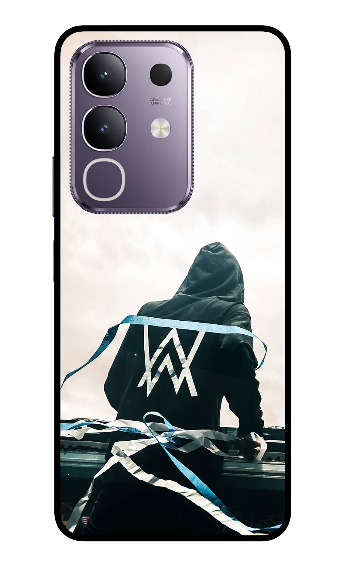 Alan Walker Vivo T4x 5G Glass Case - Alan Walker Vivo T4x 5G Glass Case Alan Walker Vivo T4x 5G Glass Case