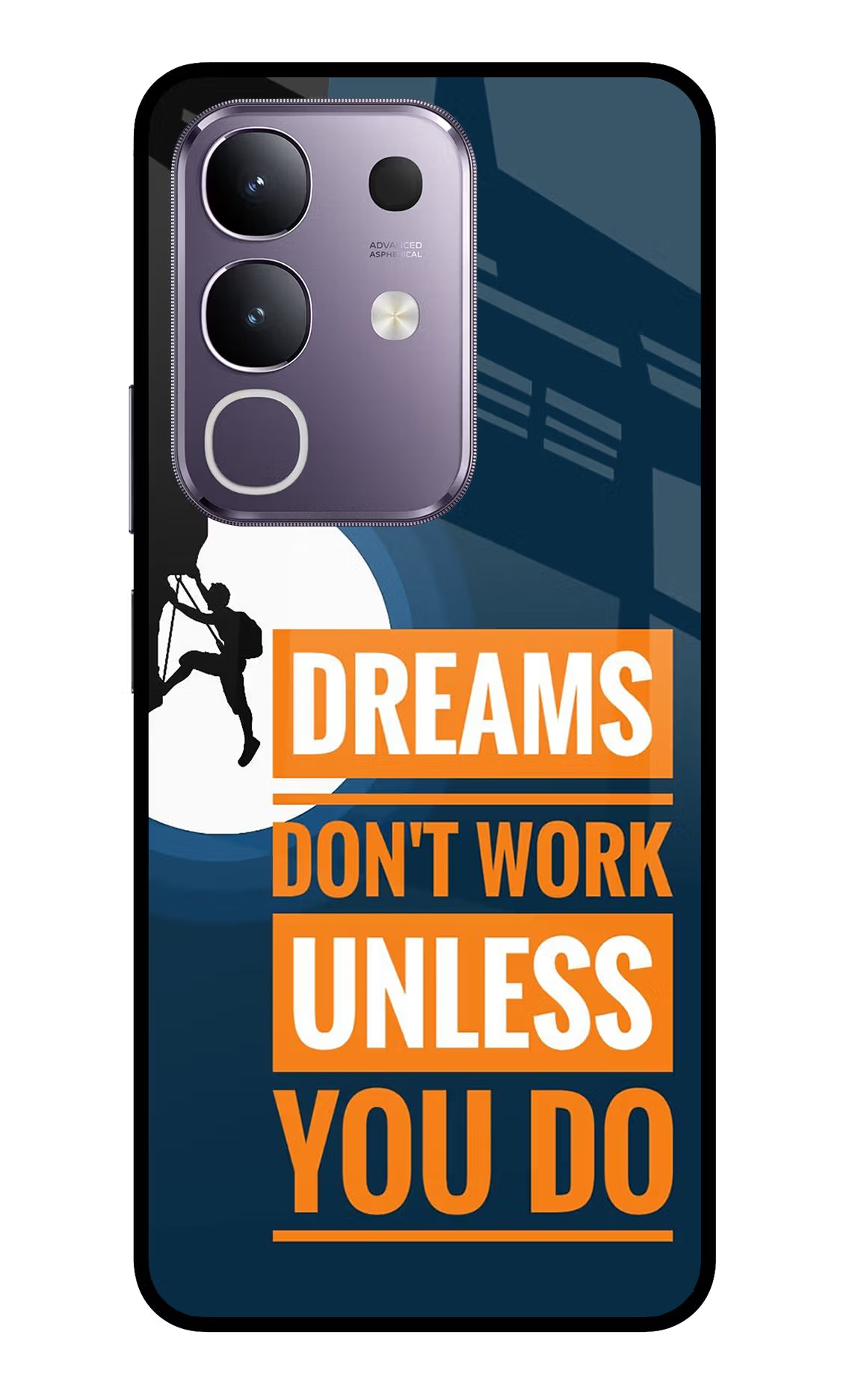 Dreams Don’T Work Unless You Do Vivo T4x 5G Glass Case - Dreams Don’T Work Unless You Do Vivo T4x 5G Glass Case Dreams Don’T Work Unless You Do Vivo T4x 5G Glass Case