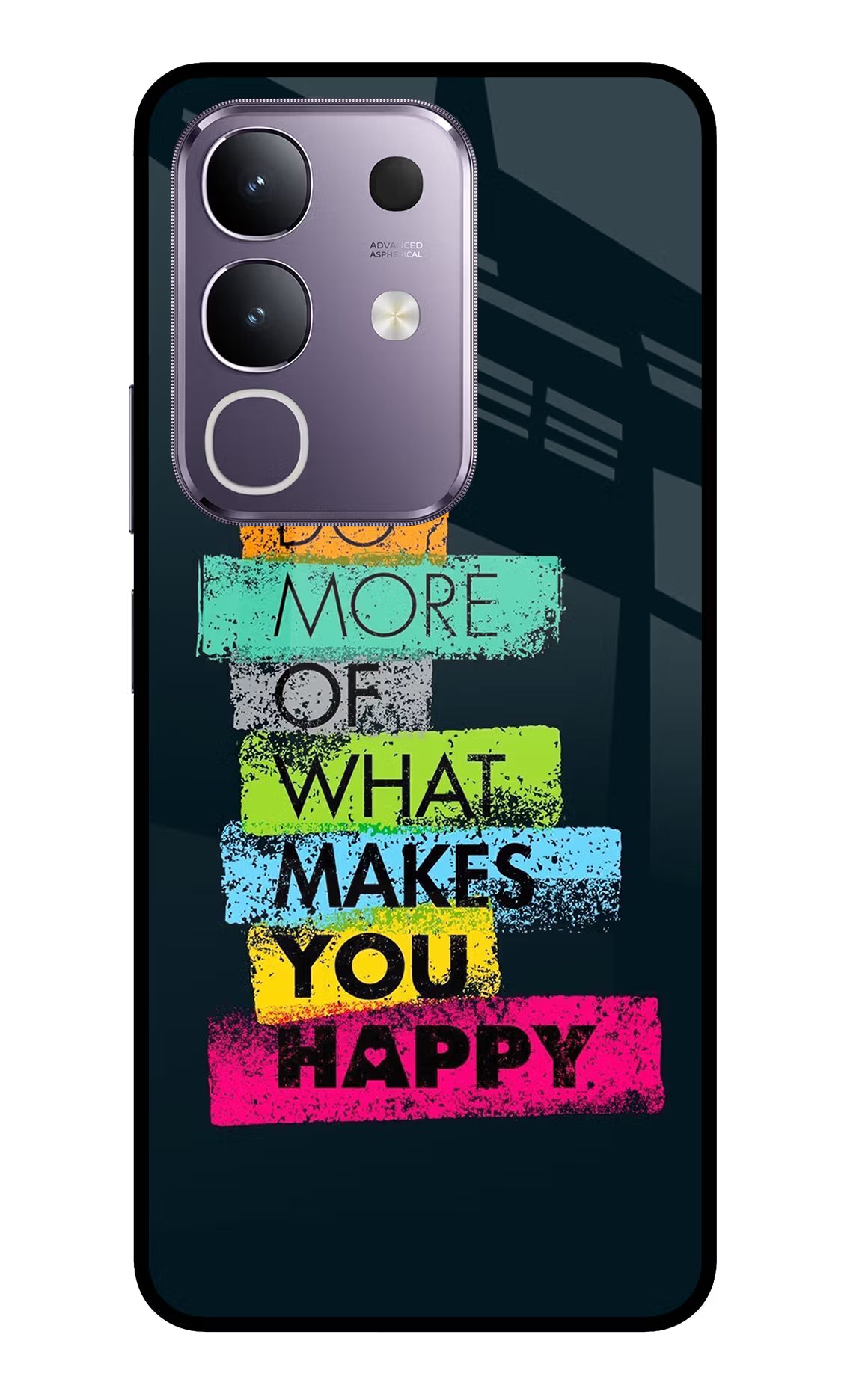 Do More Of What Makes You Happy Vivo T4x 5G Glass Case - Do More Of What Makes You Happy Vivo T4x 5G Glass Case Do More Of What Makes You Happy Vivo T4x 5G Glass Case
