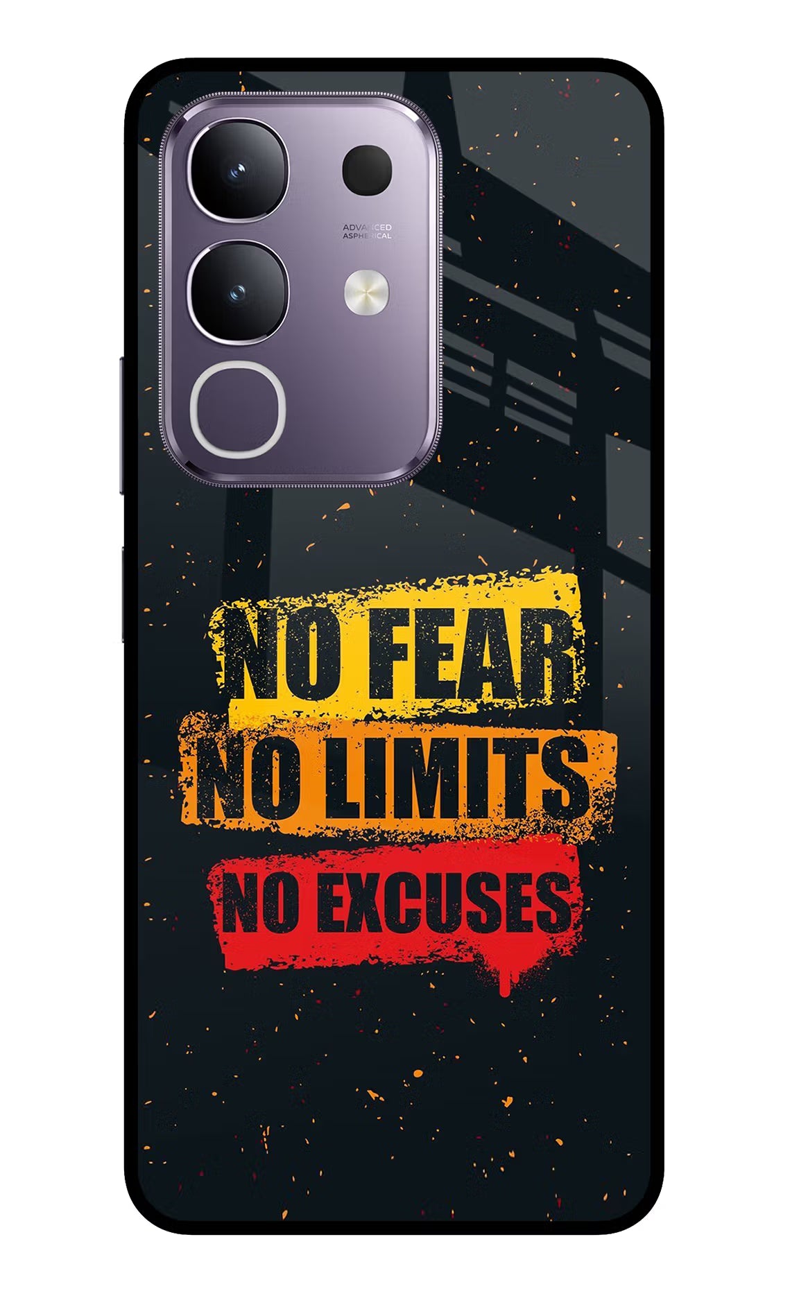 No Fear No Limits No Excuse Vivo T4x 5G Glass Case - No Fear No Limits No Excuse Vivo T4x 5G Glass Case No Fear No Limits No Excuse Vivo T4x 5G Glass Case