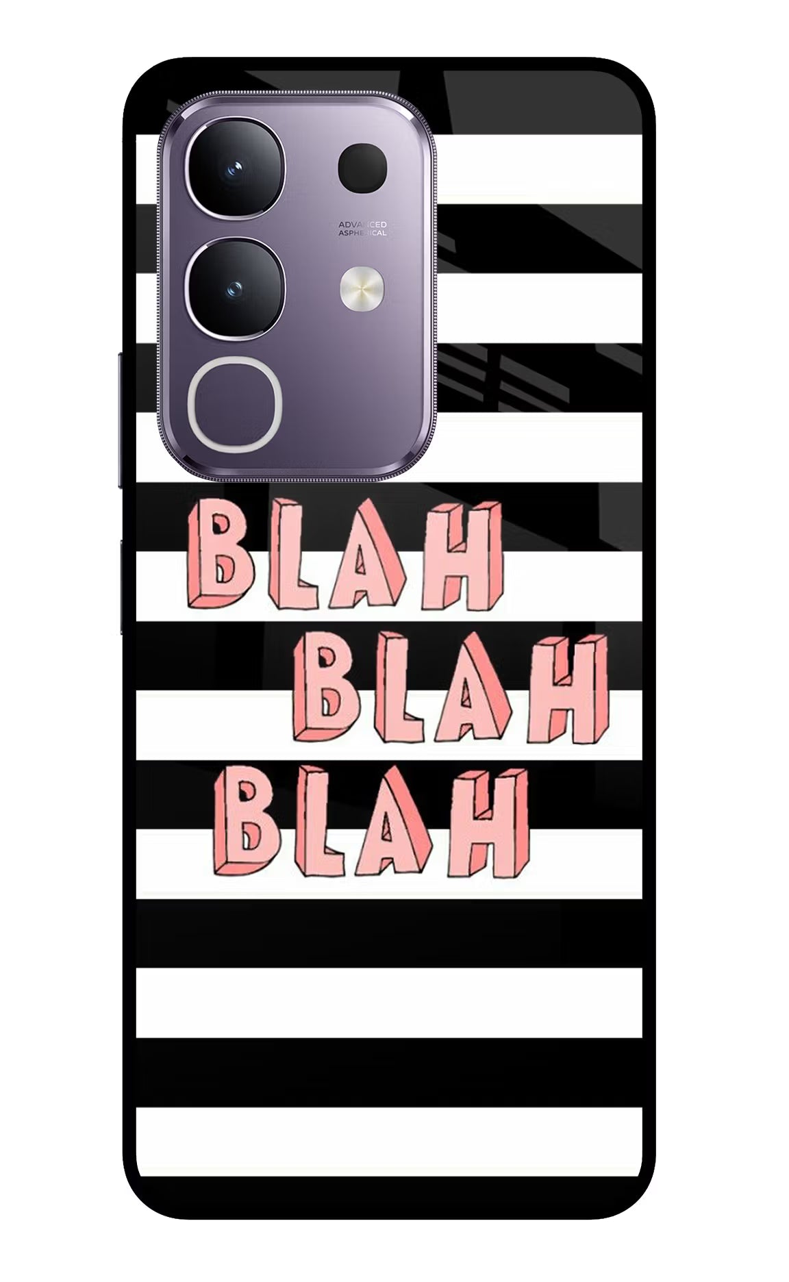 Blah Blah Blah Vivo T4x 5G Glass Case - Blah Blah Blah Vivo T4x 5G Glass Case Blah Blah Blah Vivo T4x 5G Glass Case