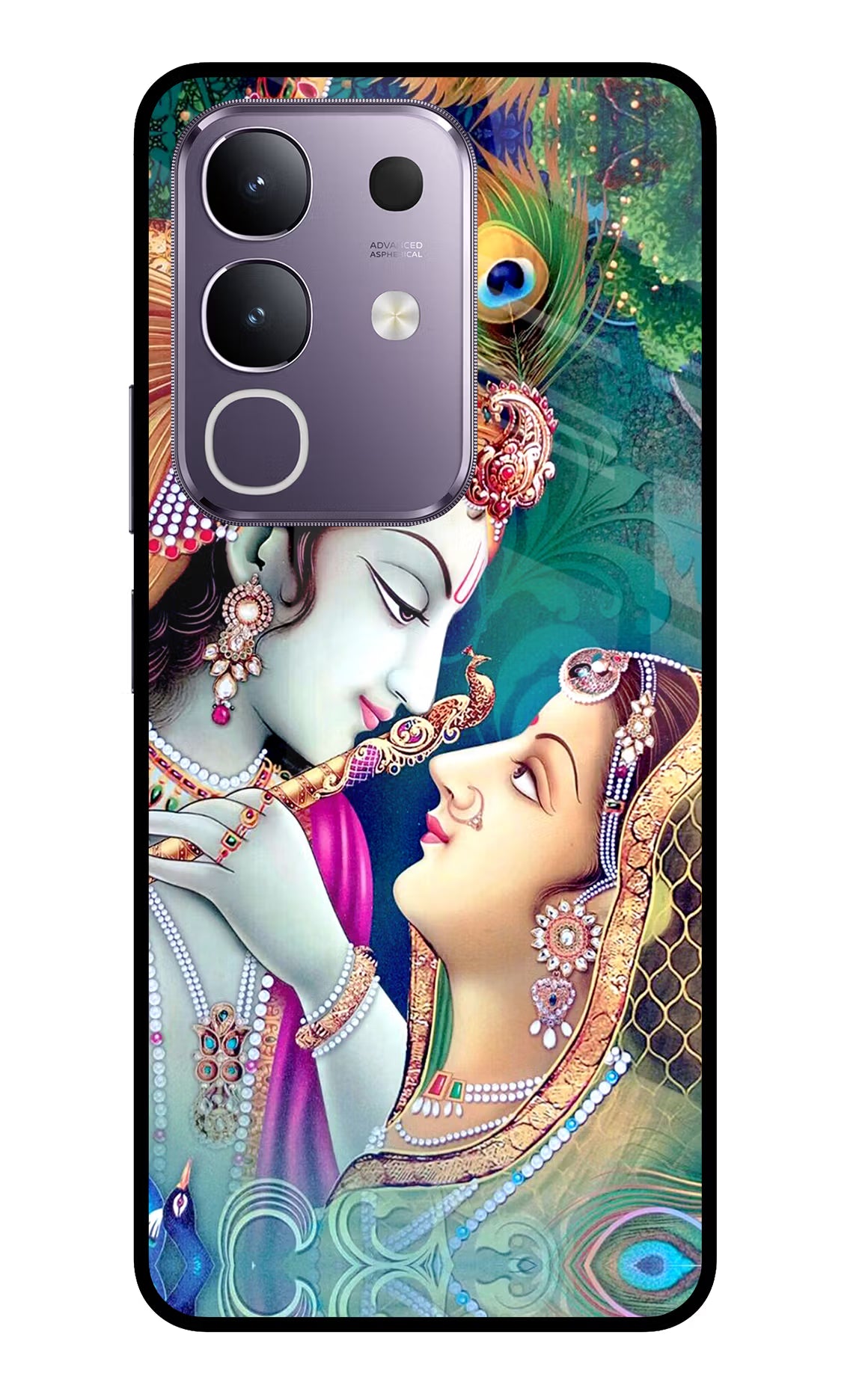 Lord Radha Krishna Vivo T4x 5G Glass Case - Lord Radha Krishna Vivo T4x 5G Glass Case Lord Radha Krishna Vivo T4x 5G Glass Case