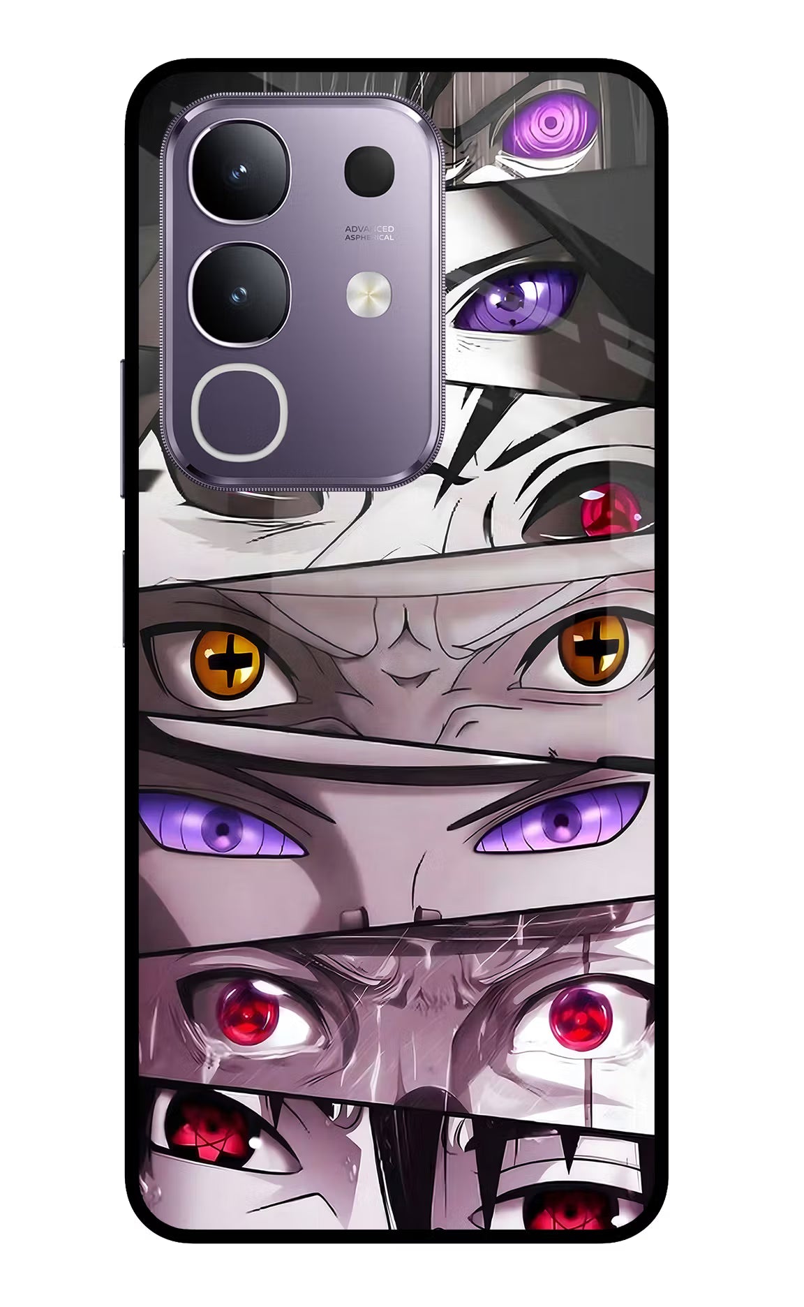 Naruto Anime Vivo T4x 5G Glass Case - Naruto Anime Vivo T4x 5G Glass Case Naruto Anime Vivo T4x 5G Glass Case