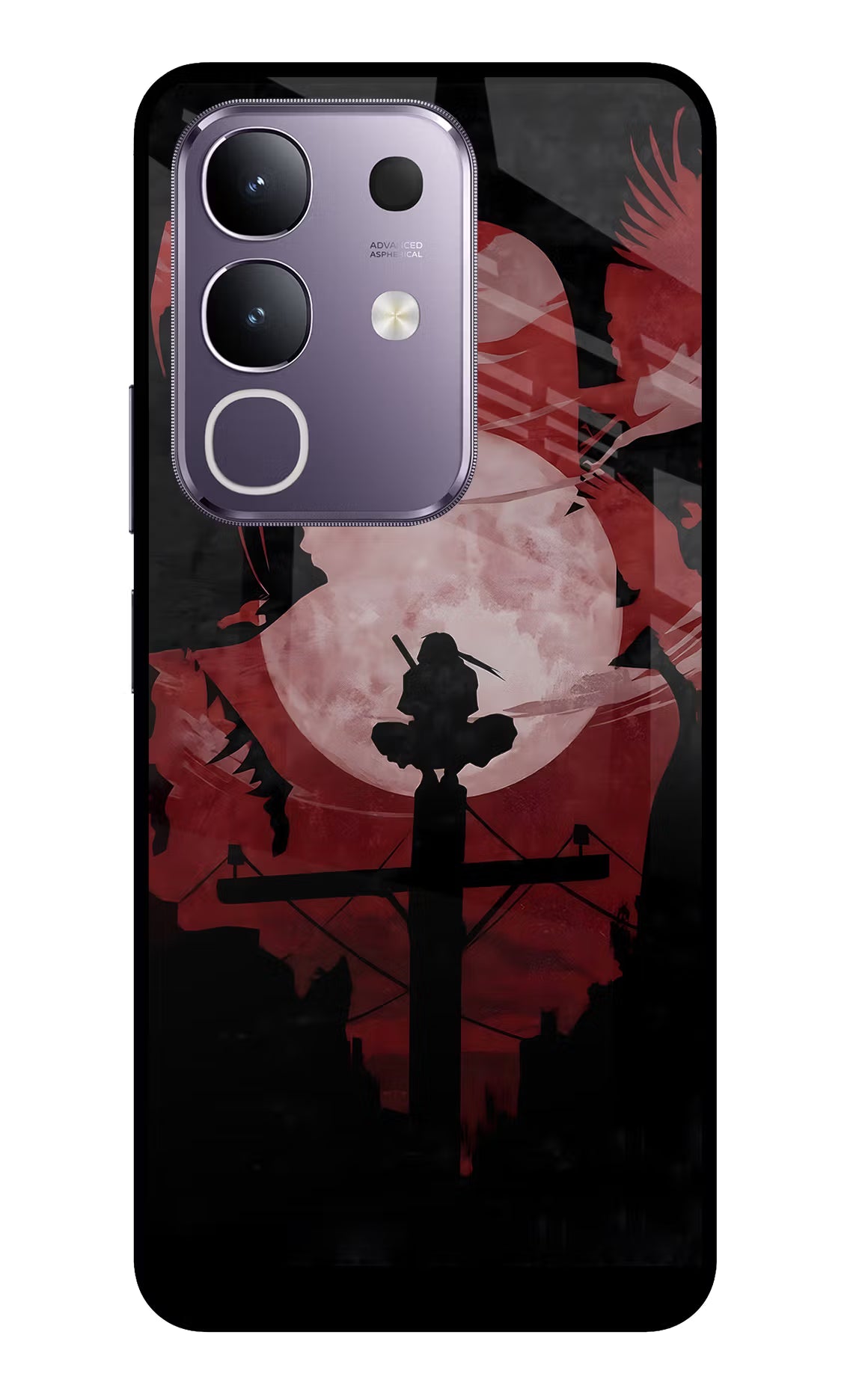 Naruto Anime Vivo T4x 5G Glass Case - Naruto Anime Vivo T4x 5G Glass Case Naruto Anime Vivo T4x 5G Glass Case